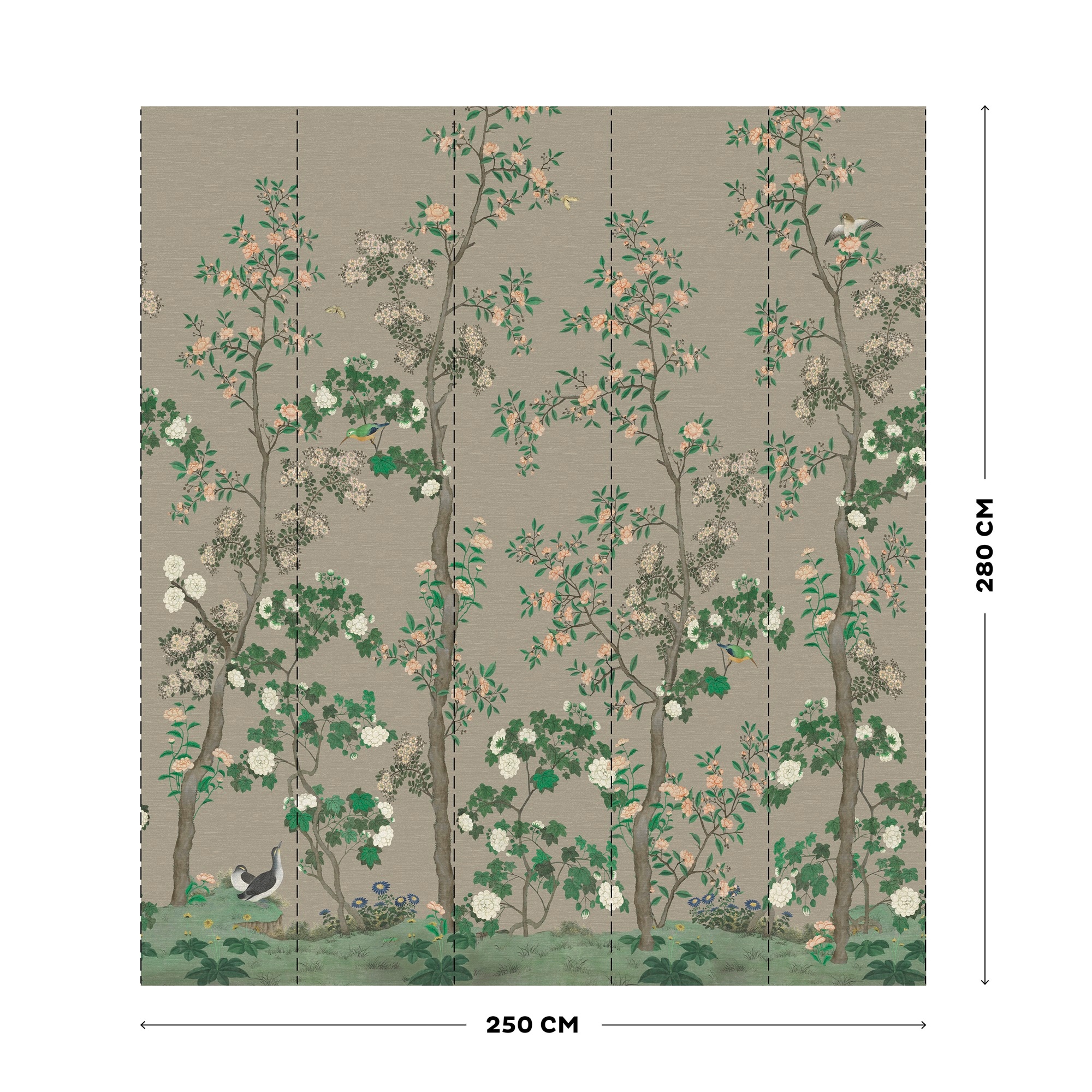 Art for the home Fototapete »Rachelle«, Design Tapeten