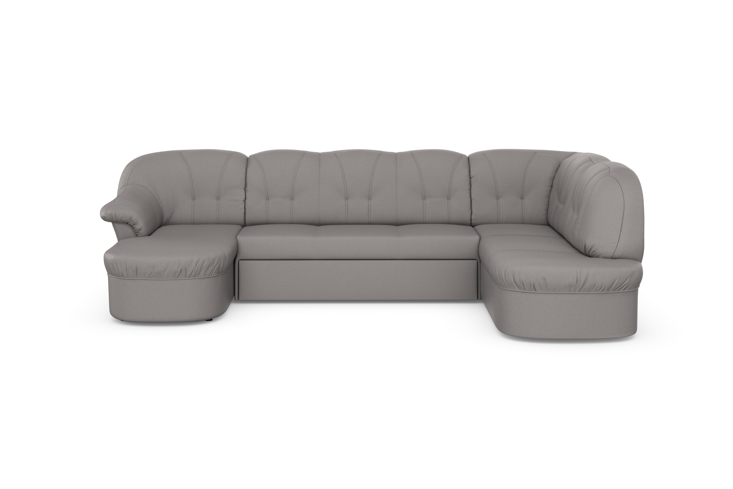 DOMO collection Wohnlandschaft »Pegnitz, zeitlos&modern, elegante Rückenste günstig online kaufen