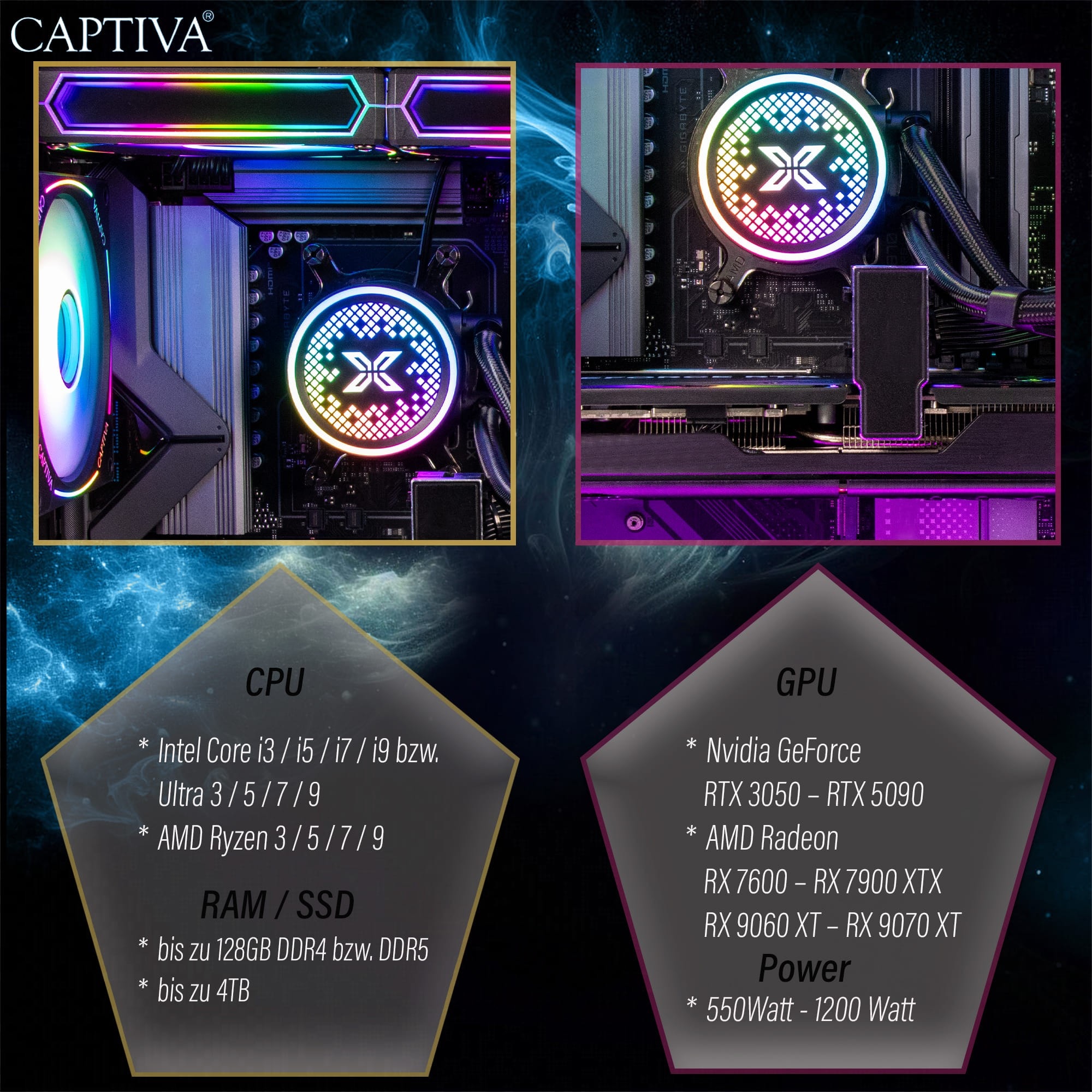CAPTIVA Gaming-PC »Advanced Gaming I95-480«