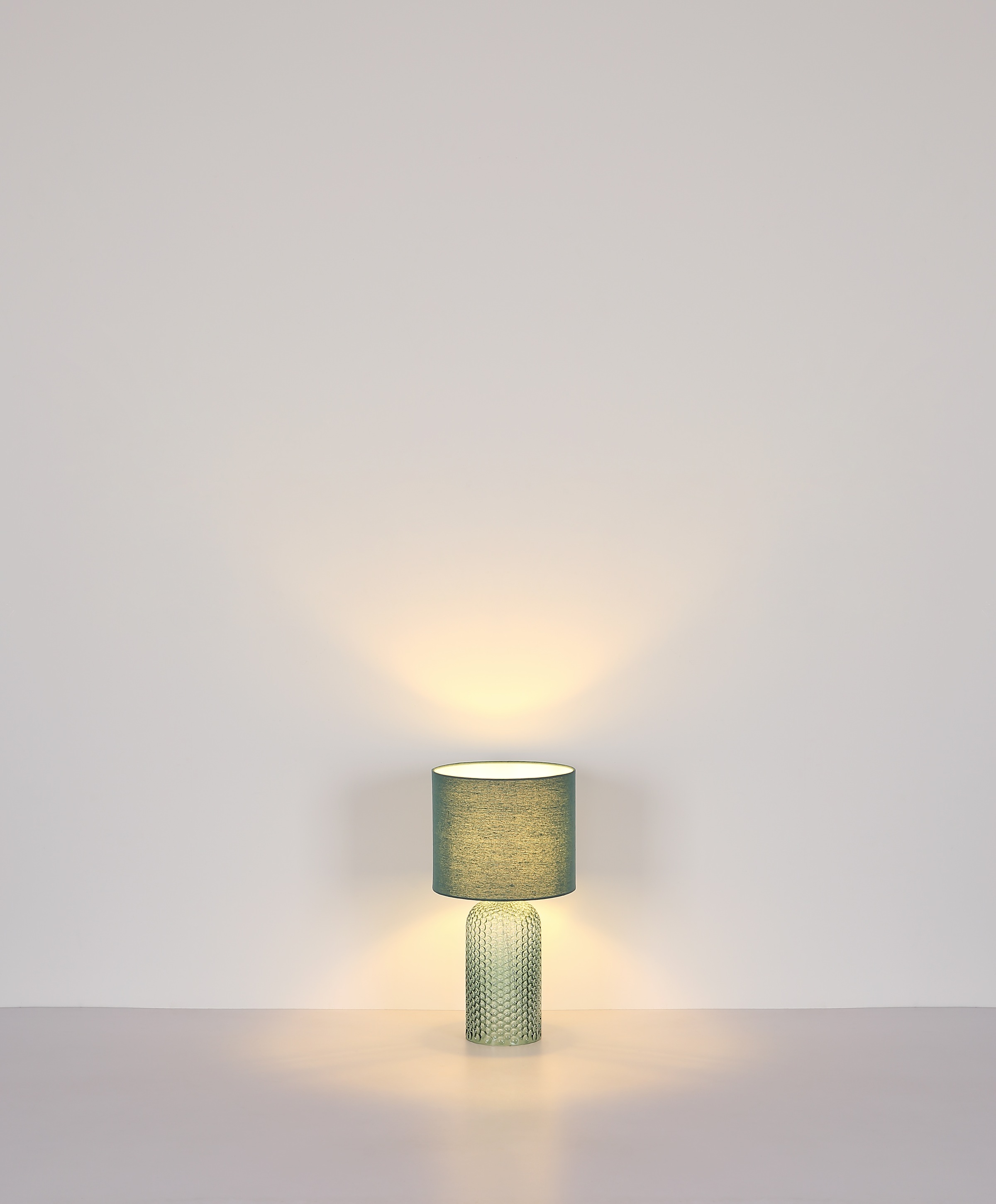 GLOBO LIGHTING Tischleuchte »SOFIA«, Leuchtmittel E27 | ohne Leuchtmittel, Tischlampe/blassgrün/Wohnzimmer/Flur/Schlafzimmer