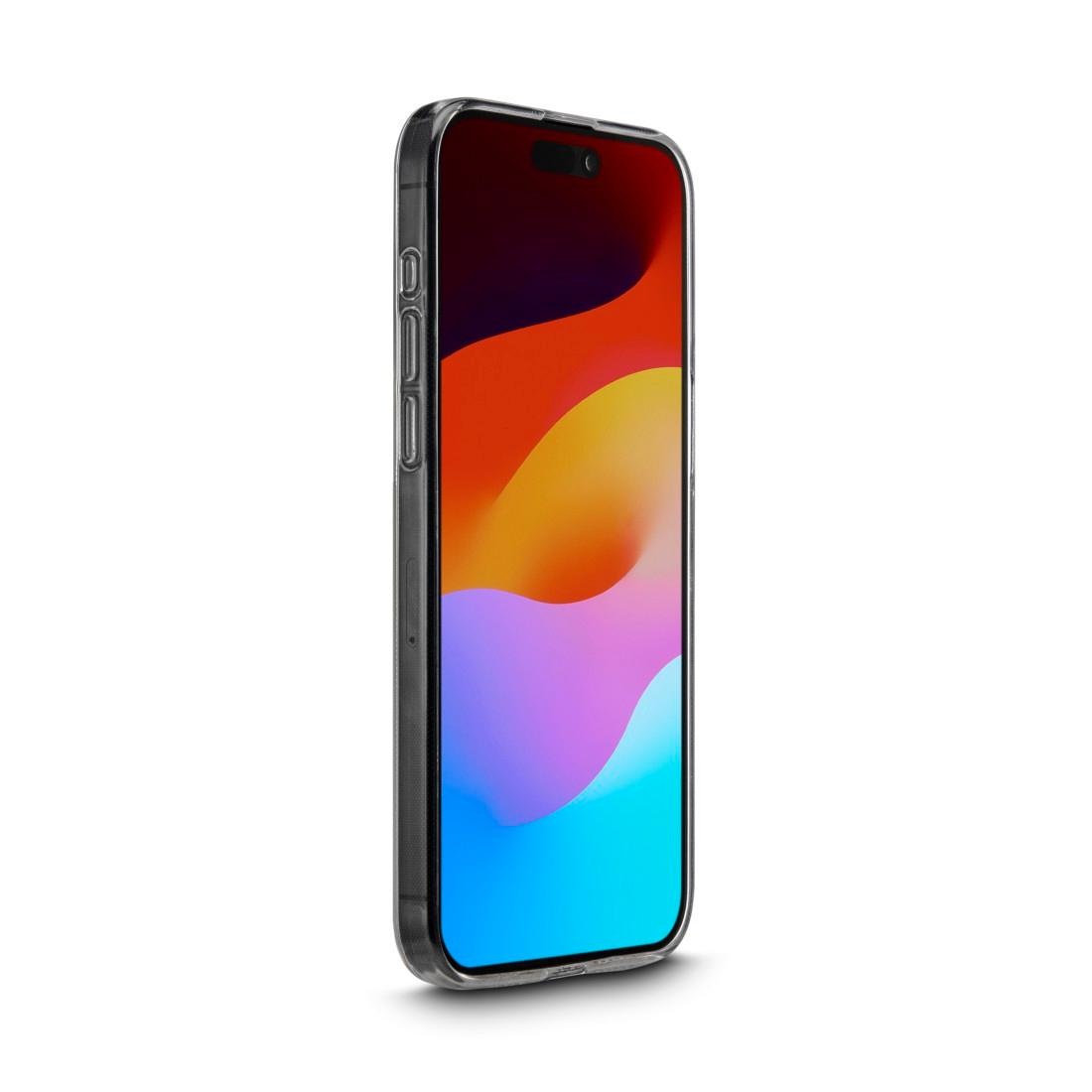 3. Bild von Hama Smartphone-Hülle »Handyhülle für Apple iPhone 15 Pro durchsichtig, Wireless Charging«, Apple iPhone 15 Pro