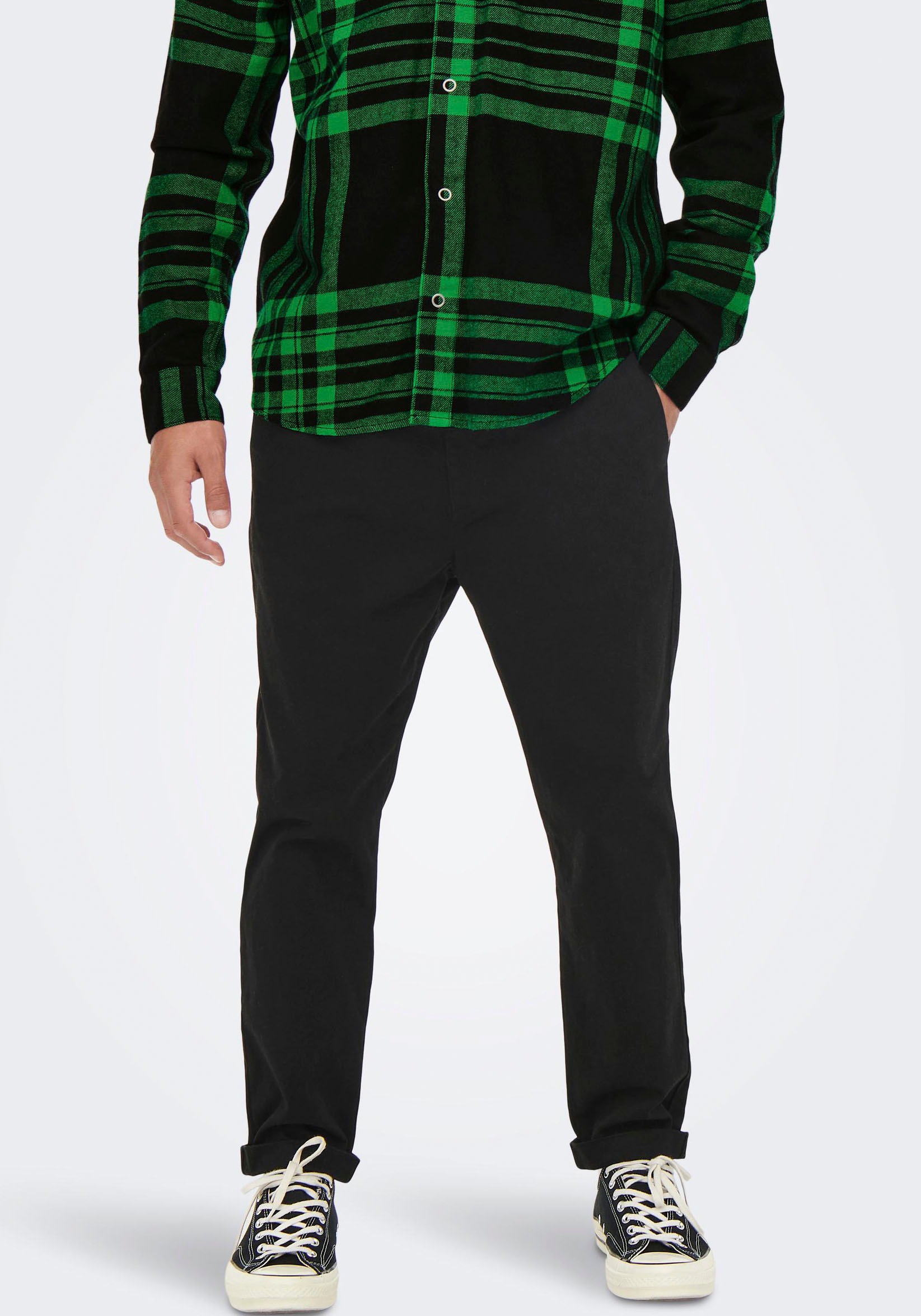 ONLY & SONS Chinohose »OS ONSKENT CROPPED CHINO«