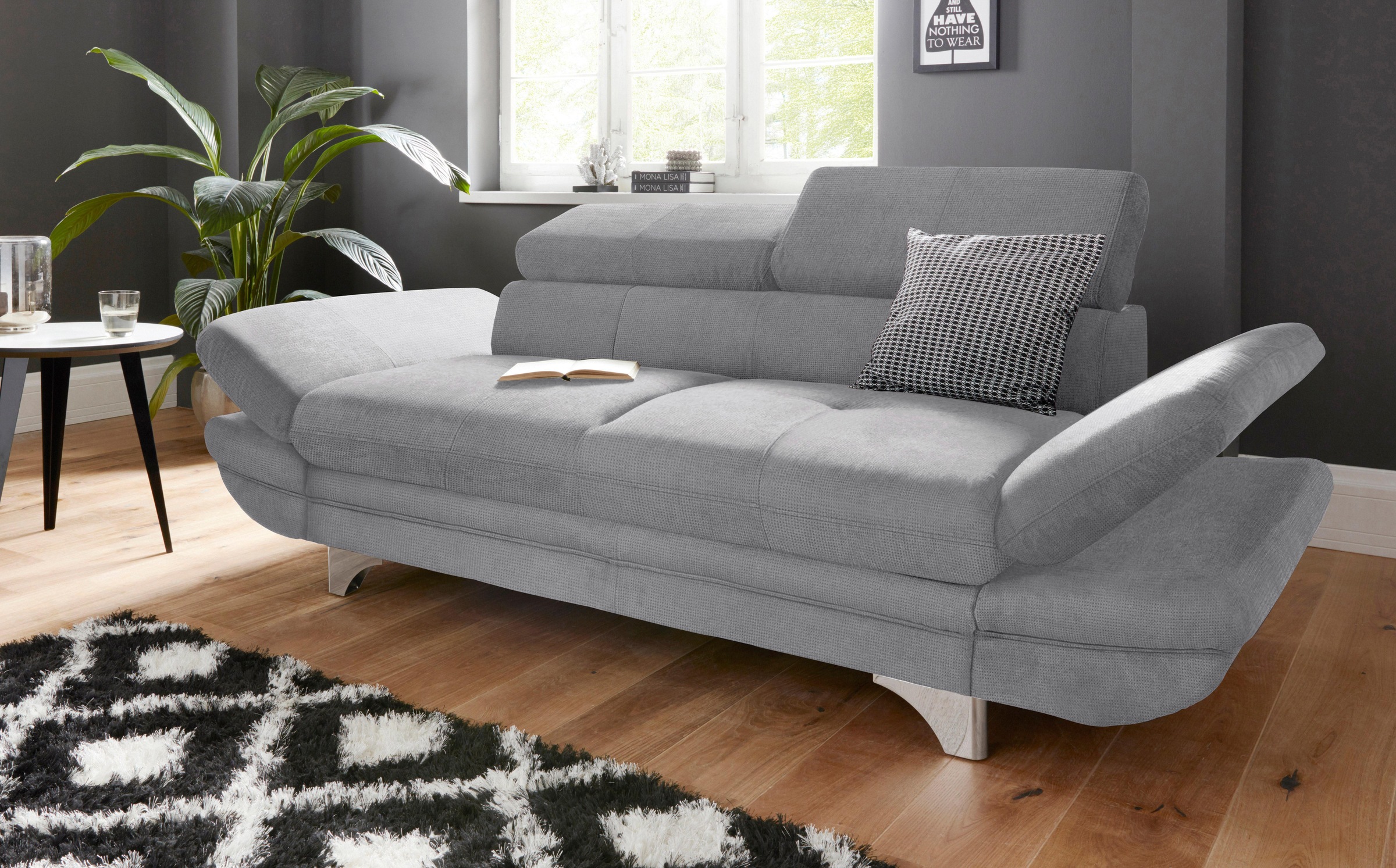 COTTA 2-Sitzer »Enterprise«, Big-Sofa, mit Armteilverstellung & Kopfteilver günstig online kaufen