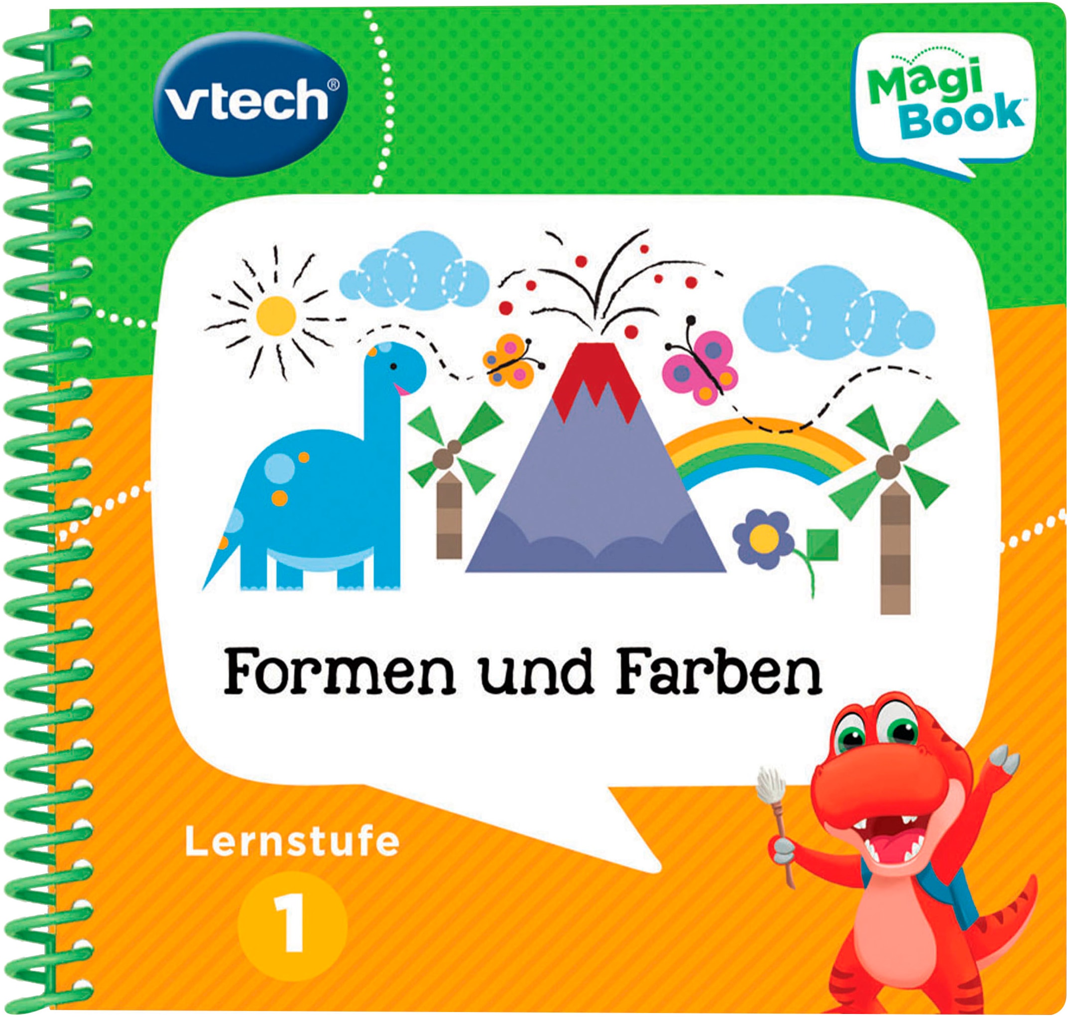Vtech® Kinderbuch »MagiBook Lernstufe 1 - Formen und Farben« inkl. Story'Friend Lernfigur