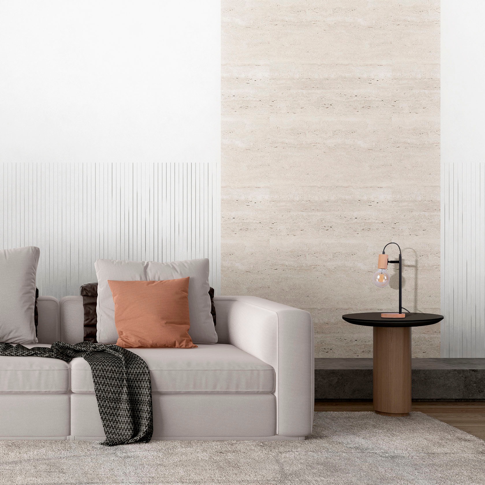 Paco Home Tischleuchte »ACHIM«, Leuchtmittel E27   ohne Leuchtmittel, LED W günstig online kaufen