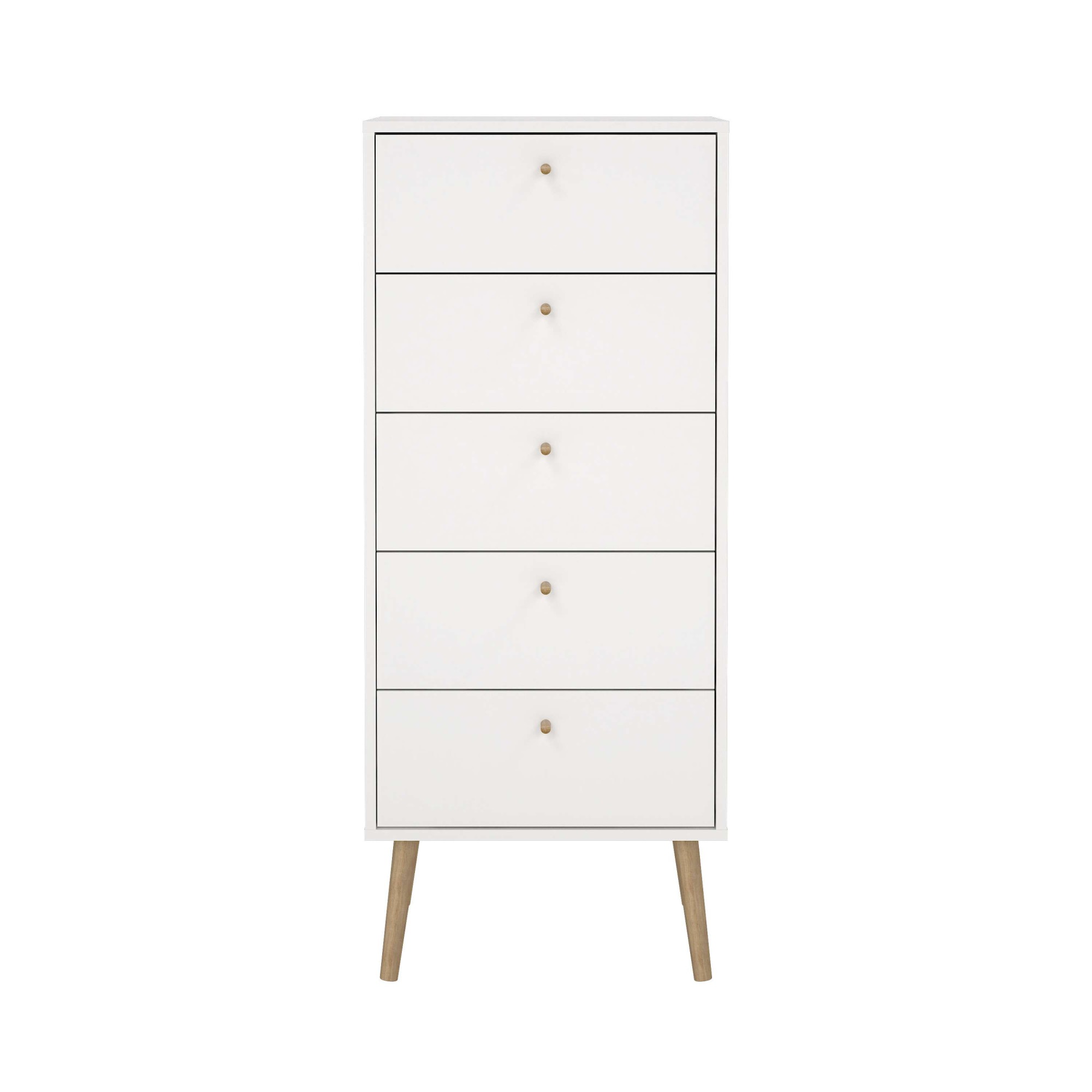 andas Highboard »Bodo, Hochkommode, Aufbewahrung,, Stauraum« mit 5 Schublad günstig online kaufen