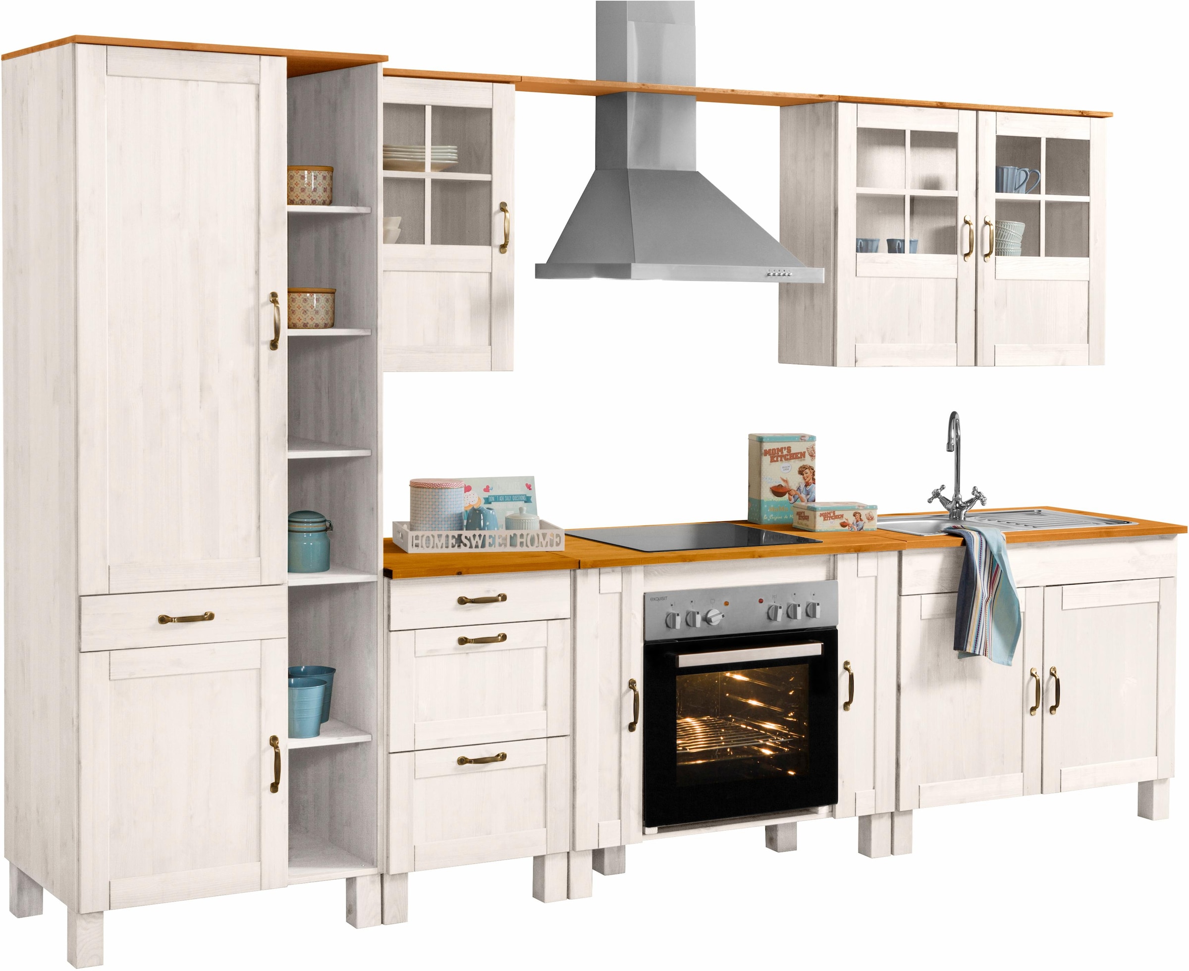 Home affaire Küchenzeile auf kaufen ohne Tiefen, Rechnung 325 E-Geräte in »Alby«, Breite cm, 2