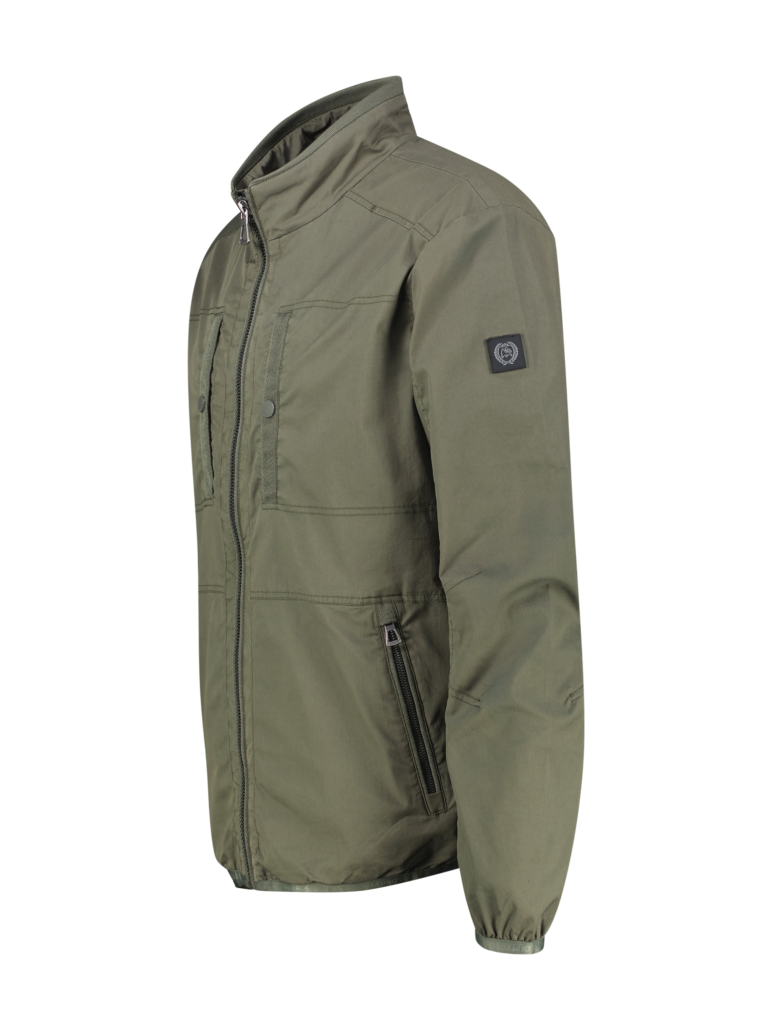 LERROS Outdoorjacke ohne Kapuze mit Stehkragen und Reißverschluss