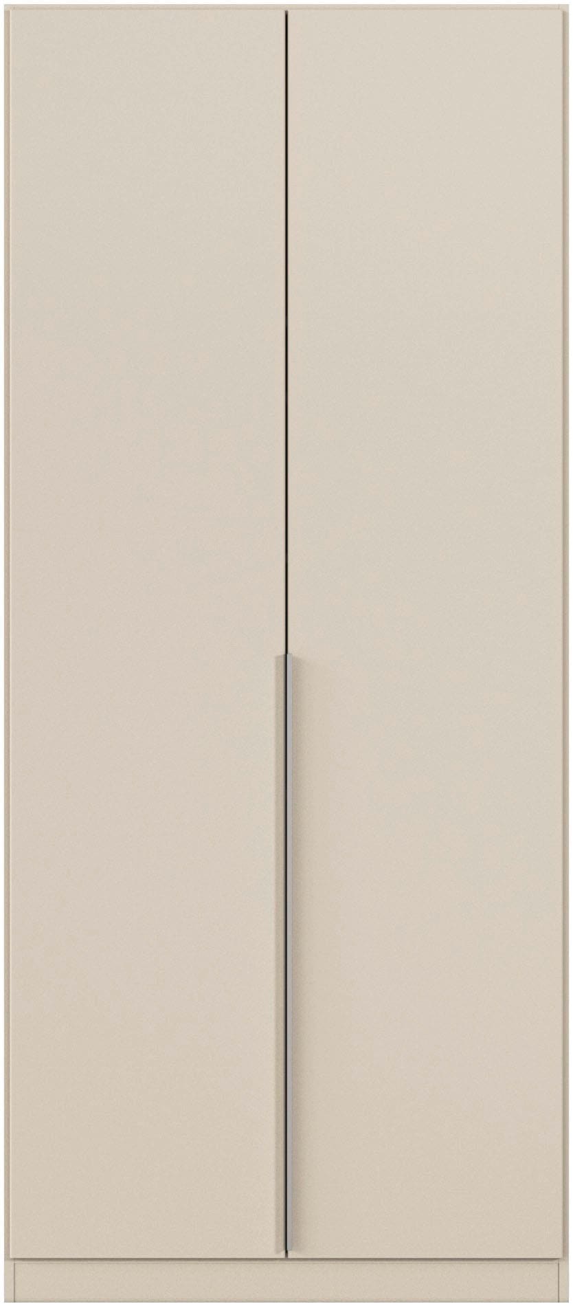 rauch Drehtürenschrank »Kleiderschrank Schrank Garderobe AGORDO TOPSELLER Schlafzimmer«, (in zwei Griff-Farben mit Dekor- oder Hochglanzfront), durchdachte Innenausstattung, in 6 Breiten und 2 Höhen MADE IN GERMANY