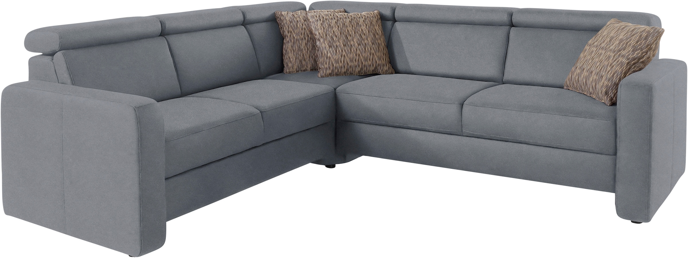 sit&more Ecksofa »Bologna L-Form«, Kopfteilverstellung, wahlweise mit Bettfunktion und Schubkasten
