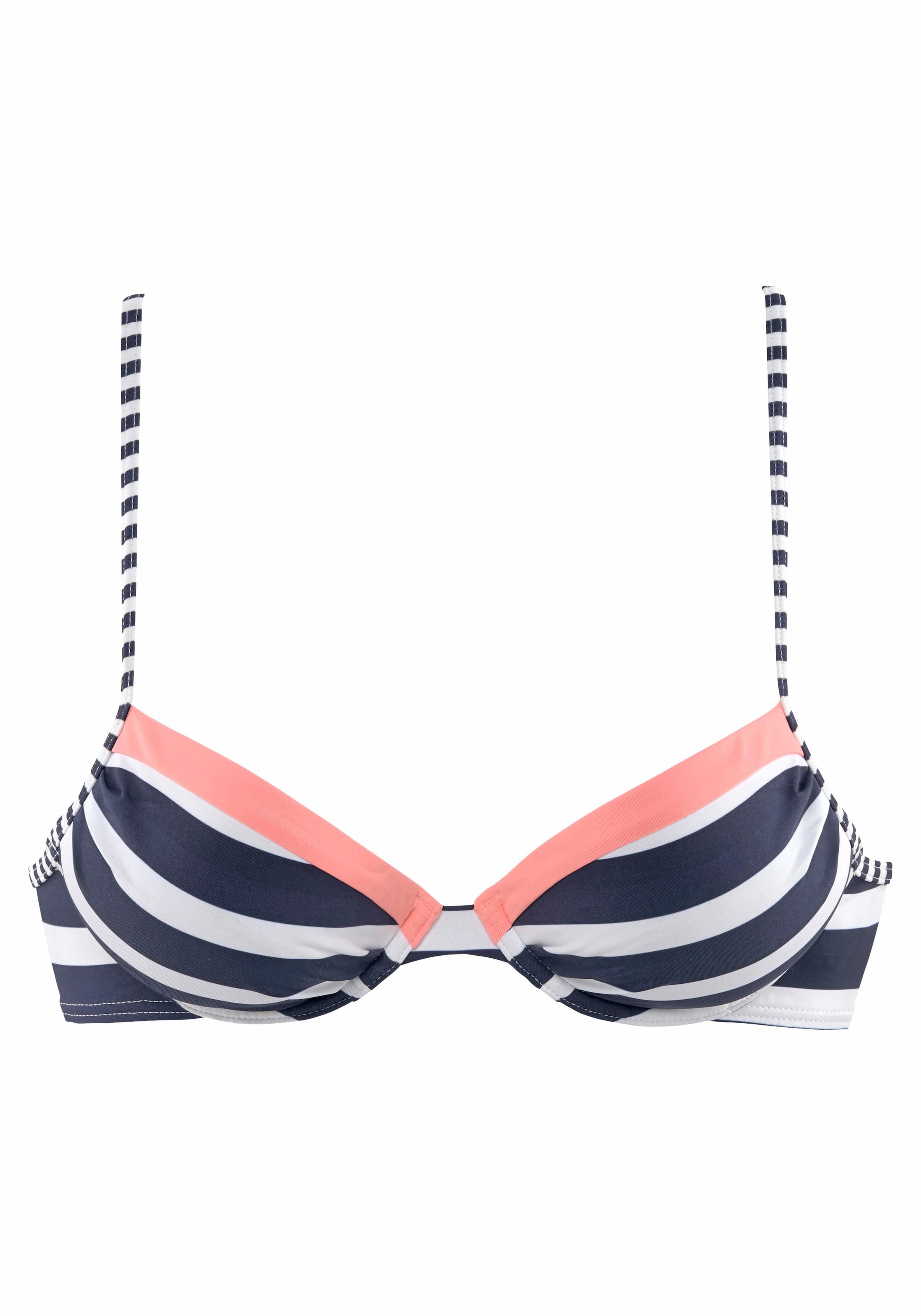 KangaROOS Push-Up-Bikini-Top »Anita«, im sportlichen Blockstreifendesign  online kaufen