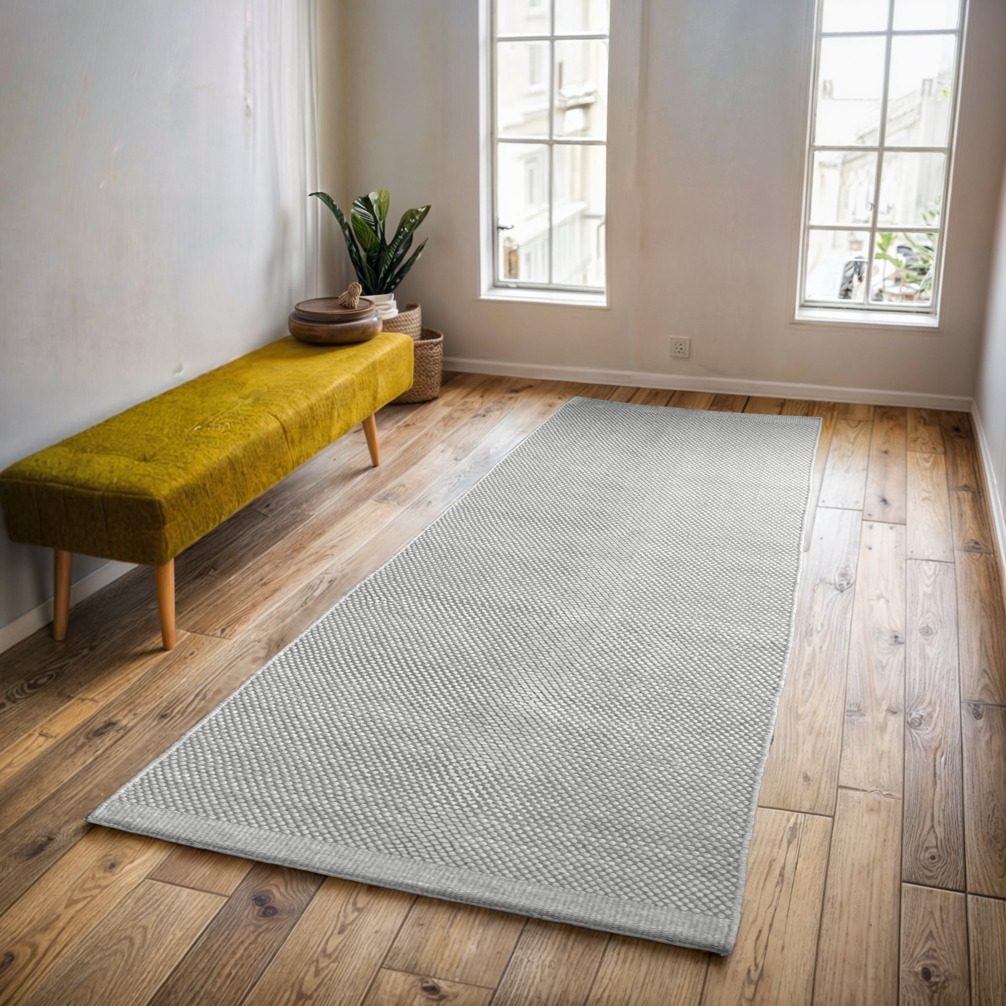 my home Wollteppich »Woolscape 1« rechteckig 10 mm Höhe Wendeteppich, handg günstig online kaufen