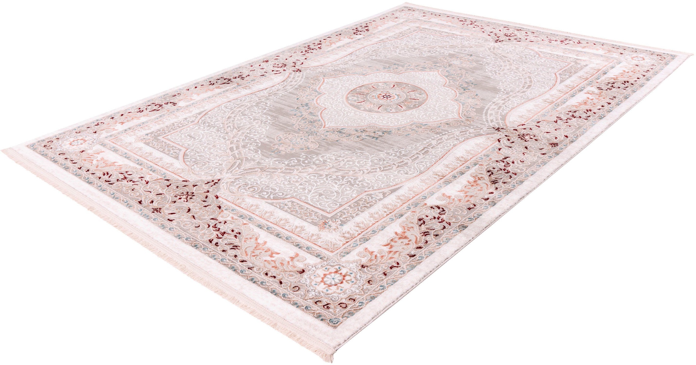 Home affaire Teppich »Adrian«, rechteckig, Orient-Optik, Vintage, mit Bordüre, Kurzflor kaufen
