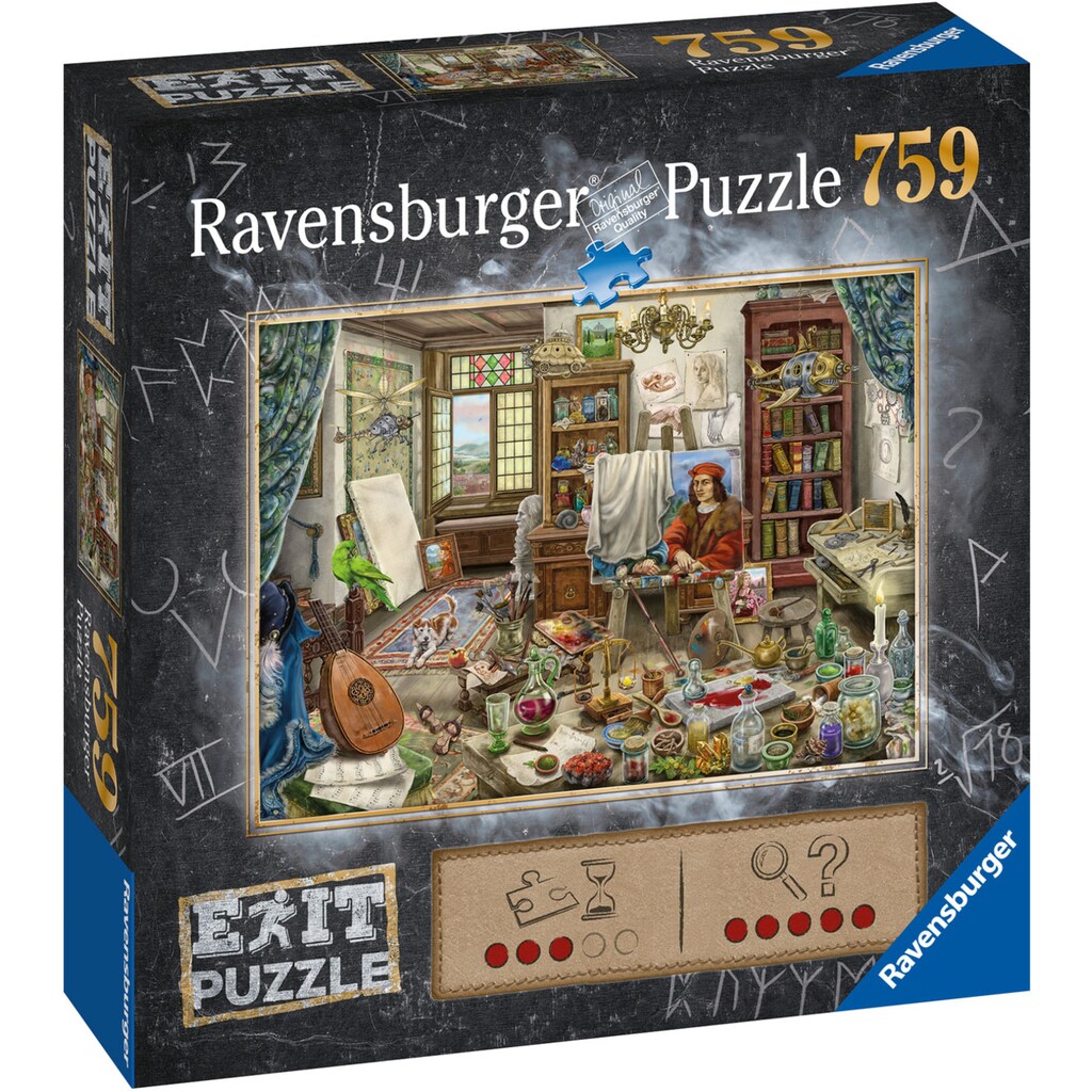 Ravensburger Puzzle »EXIT, Das Künstleratelier«