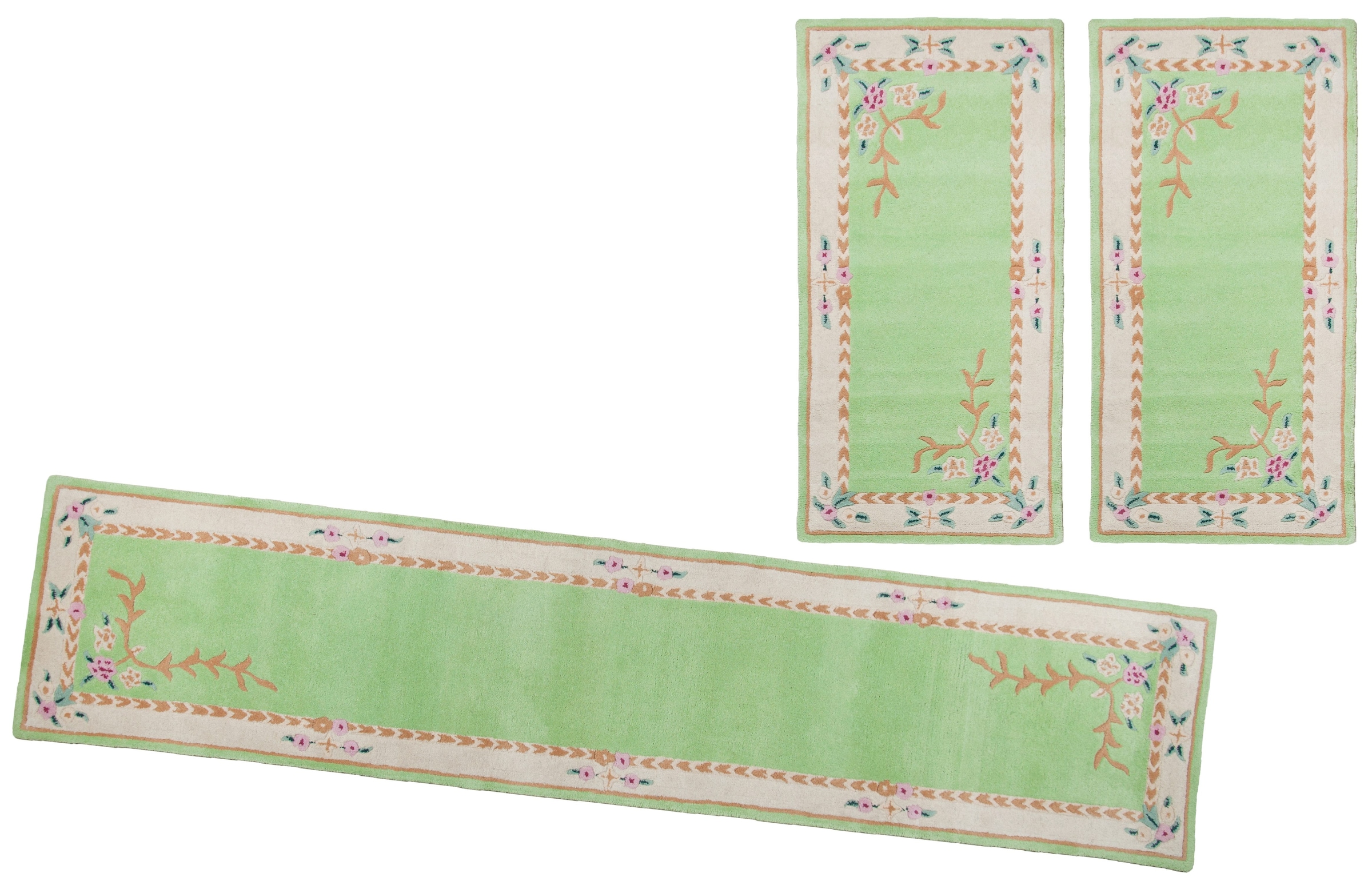 THEKO Bettumrandung »Lifou« Höhe 14 mm 3 Stk. tlg. Läufer-Set, Kurzflor, re günstig online kaufen