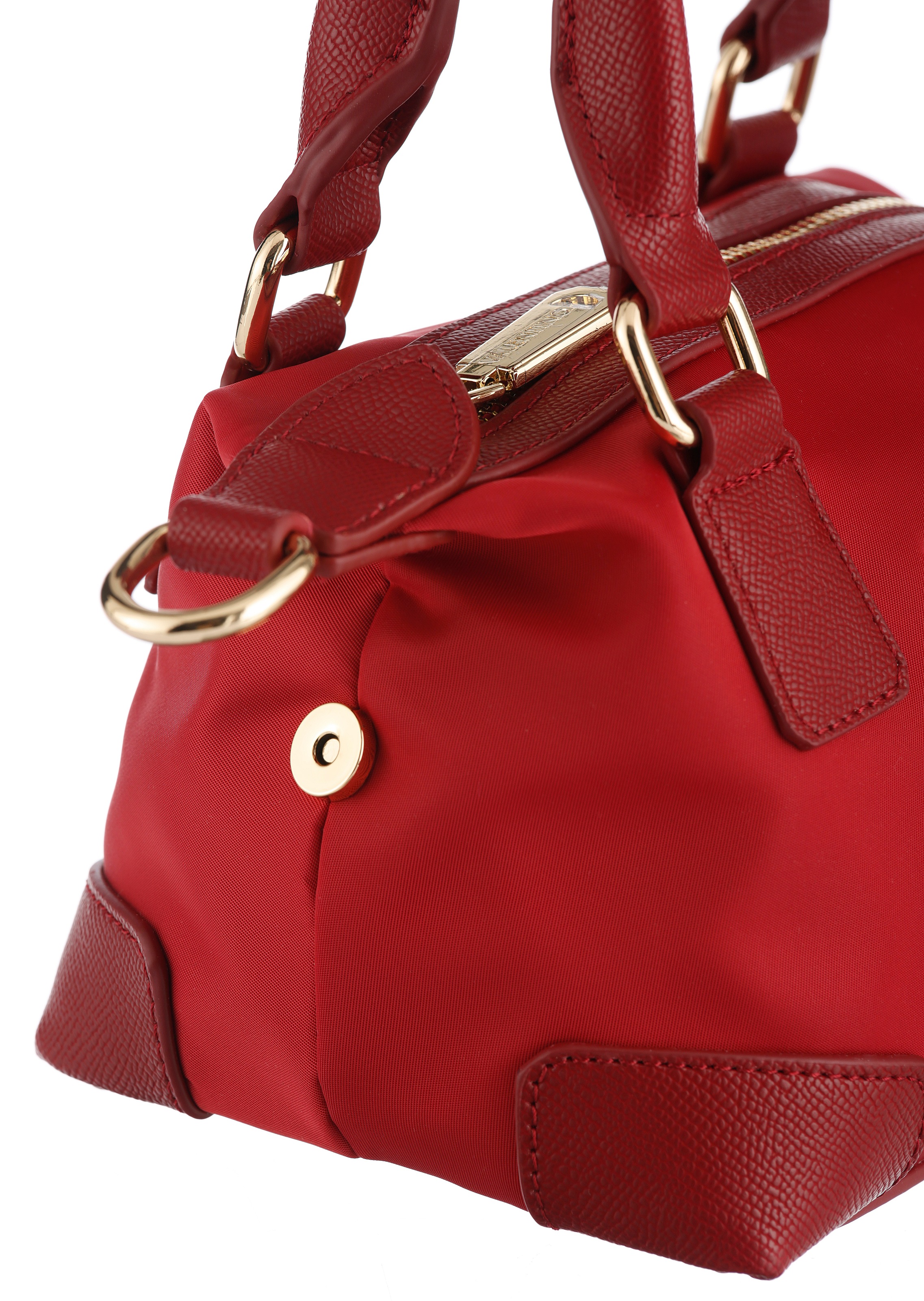 VALENTINO BAGS Shopper »JOLLY BIS RE« Damen Handtasche, Schultertasche mit goldfarbenen Logoschriftzug