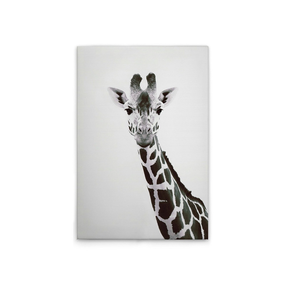 A.S. Création Leinwandbild »Giraffe Portrait - Wandbild Schwarz Weiß Keilra günstig online kaufen