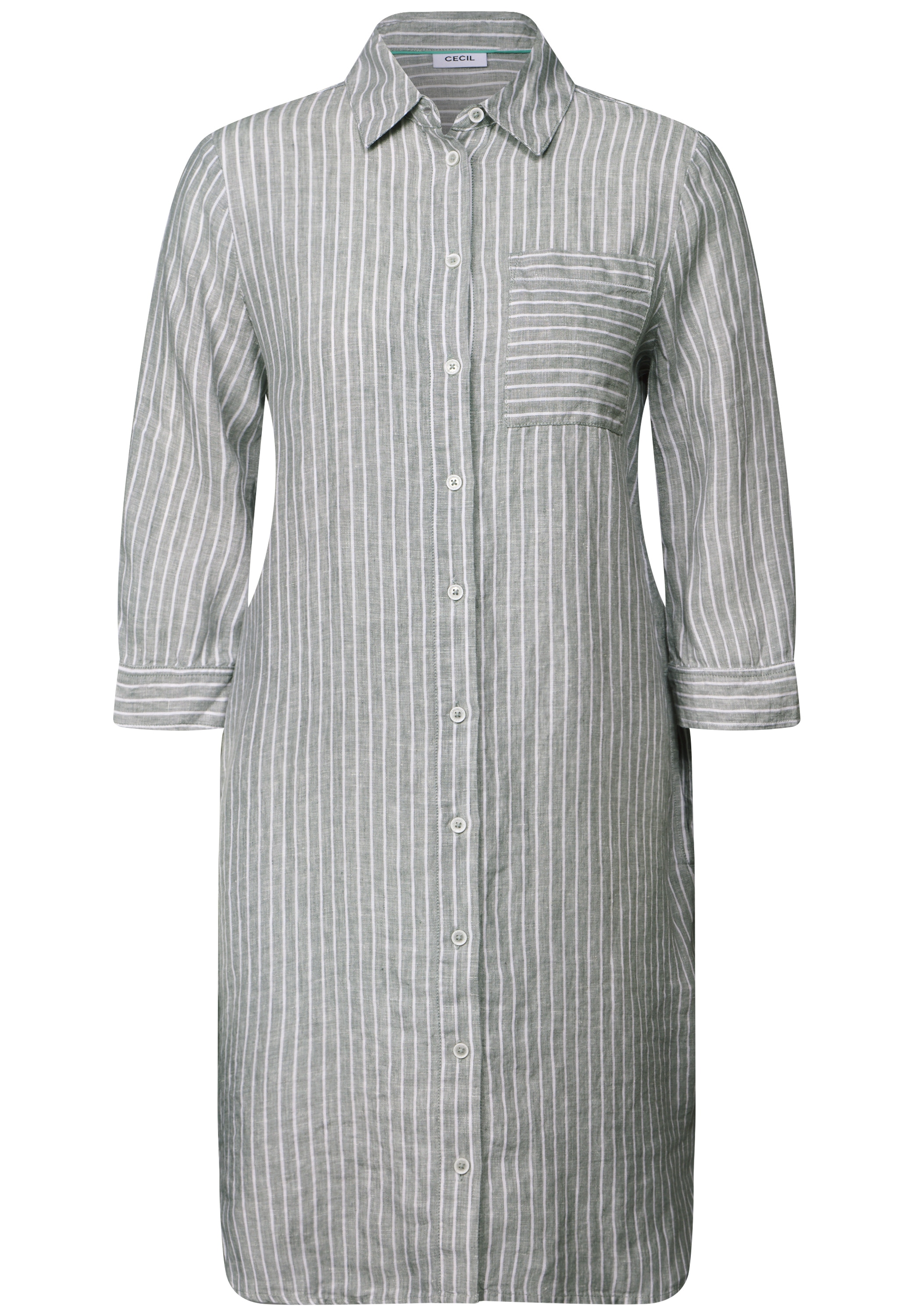 Cecil Blusenkleid, mit 3/4-Arm und im Streifen-Look