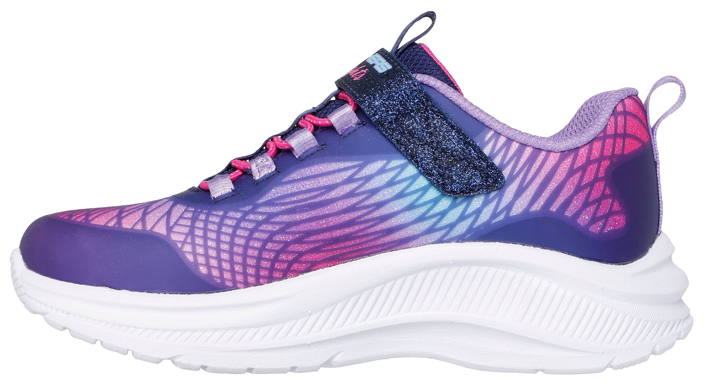 Skechers Sneaker »RAINBOW CRUISERS«, Kinderschuh mit Farbverlauf, Größenschablone zum Download