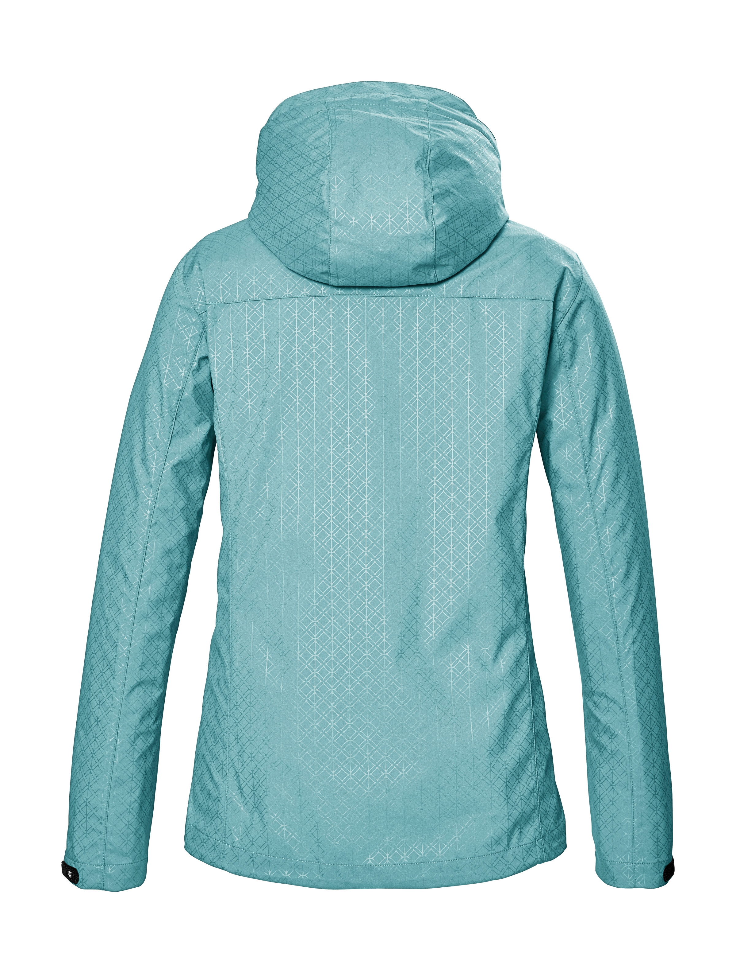 Killtec Softshelljacke »KOS 121 WMN SFTSHLL JCKT GRPHIC«, wasserabweisend, atmungsaktiv, PFAS-frei imprägniert