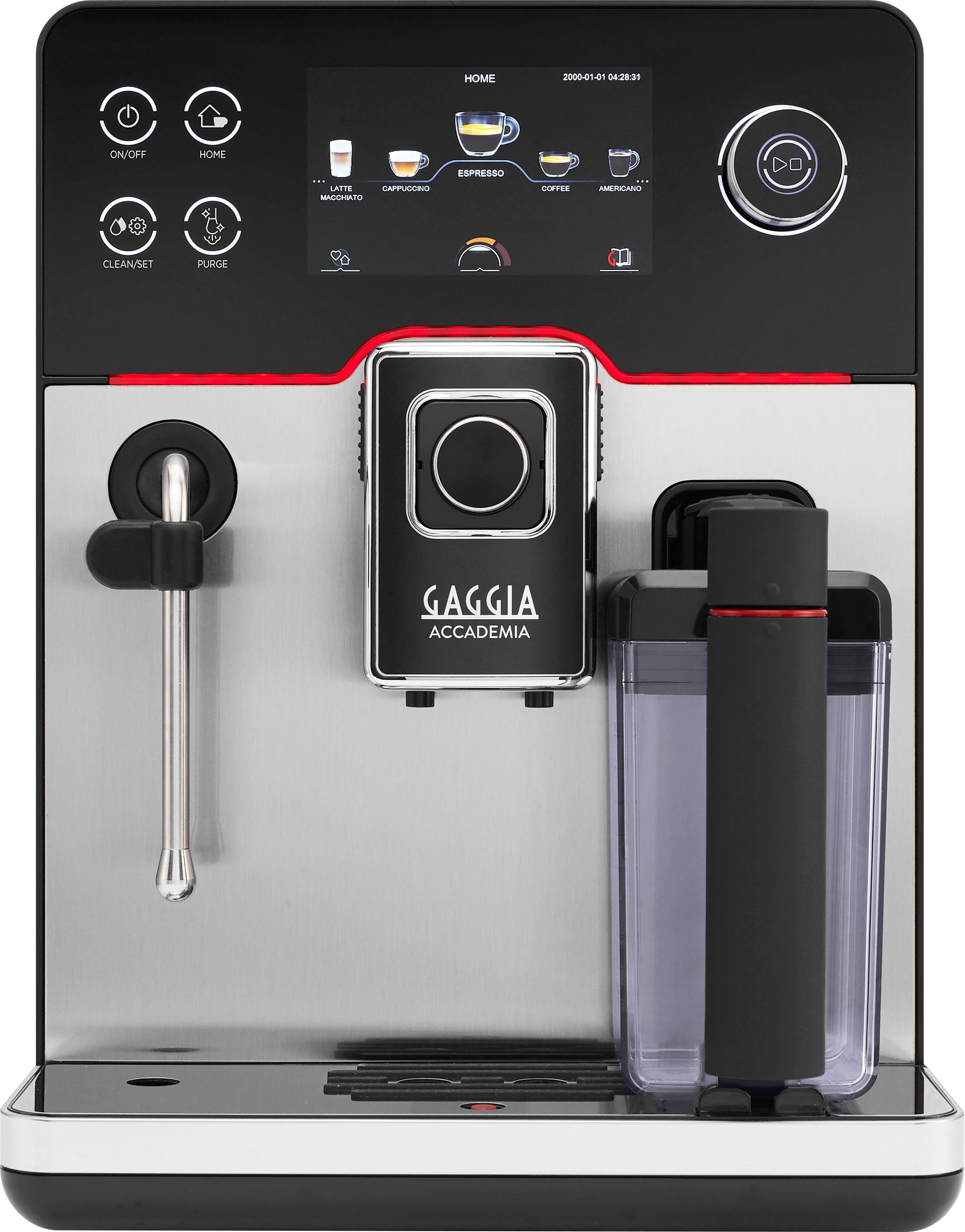 Bild von Gaggia Kaffeevollautomat »Accademia Stainless Steel«, vom Erfinder des Espresso - Barista@Home dank Espresso-Plus-System