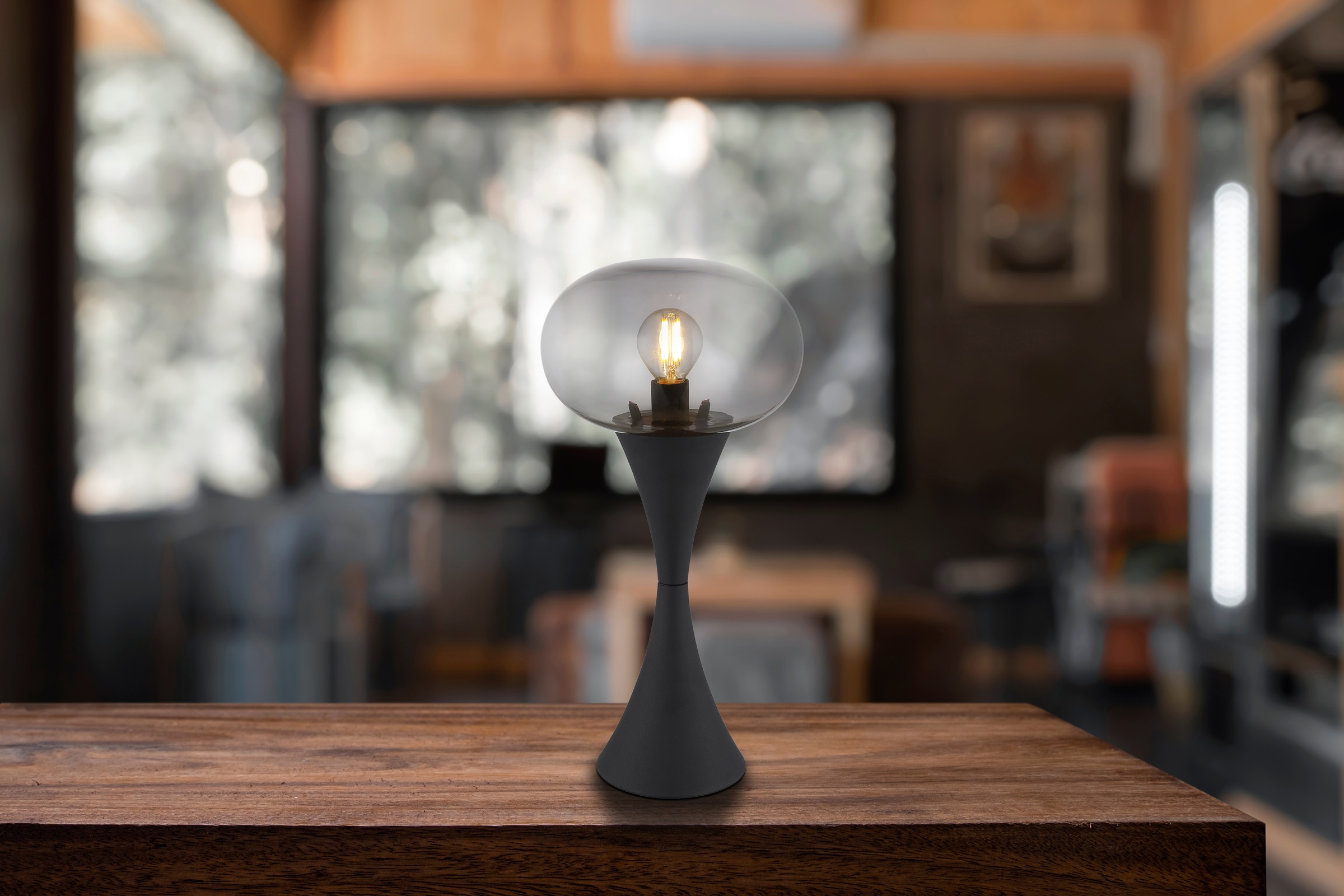 GLOBO LIGHTING Tischleuchte »LULA« E14 1 Stk. Tischlampe Nachttischlampe De günstig online kaufen