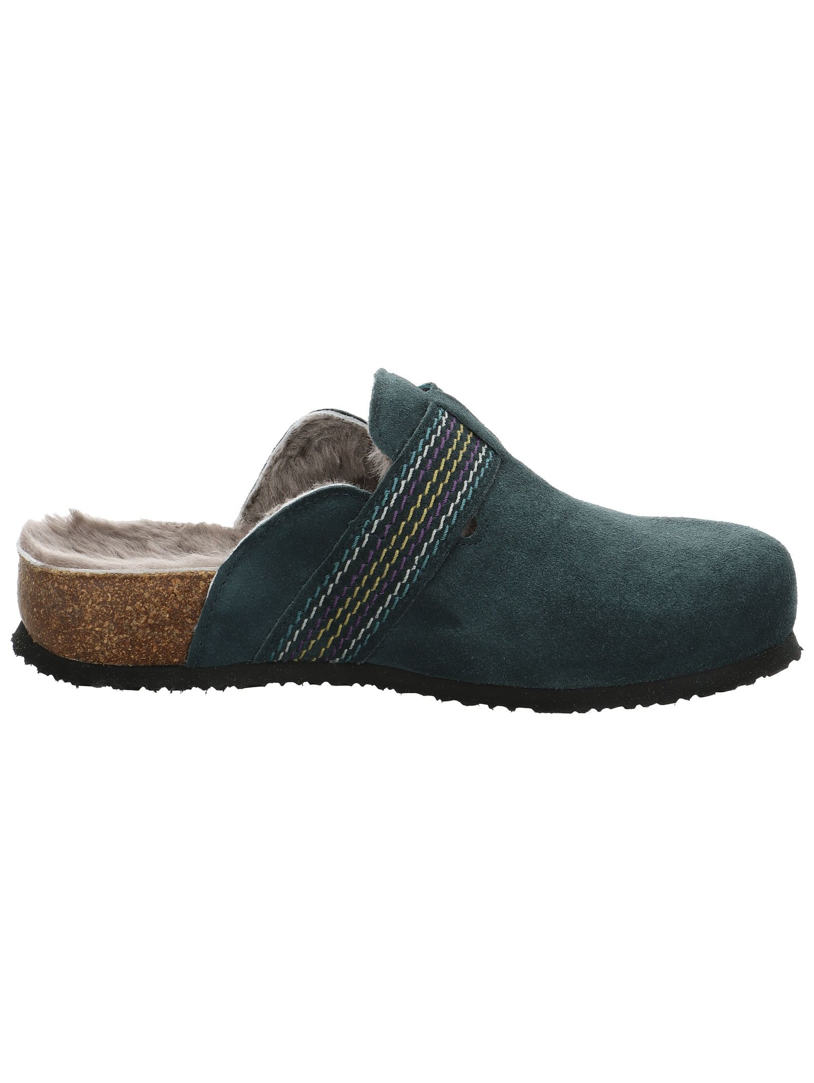 Think! Pantolette »Think! Pantoletten Veloursleder«