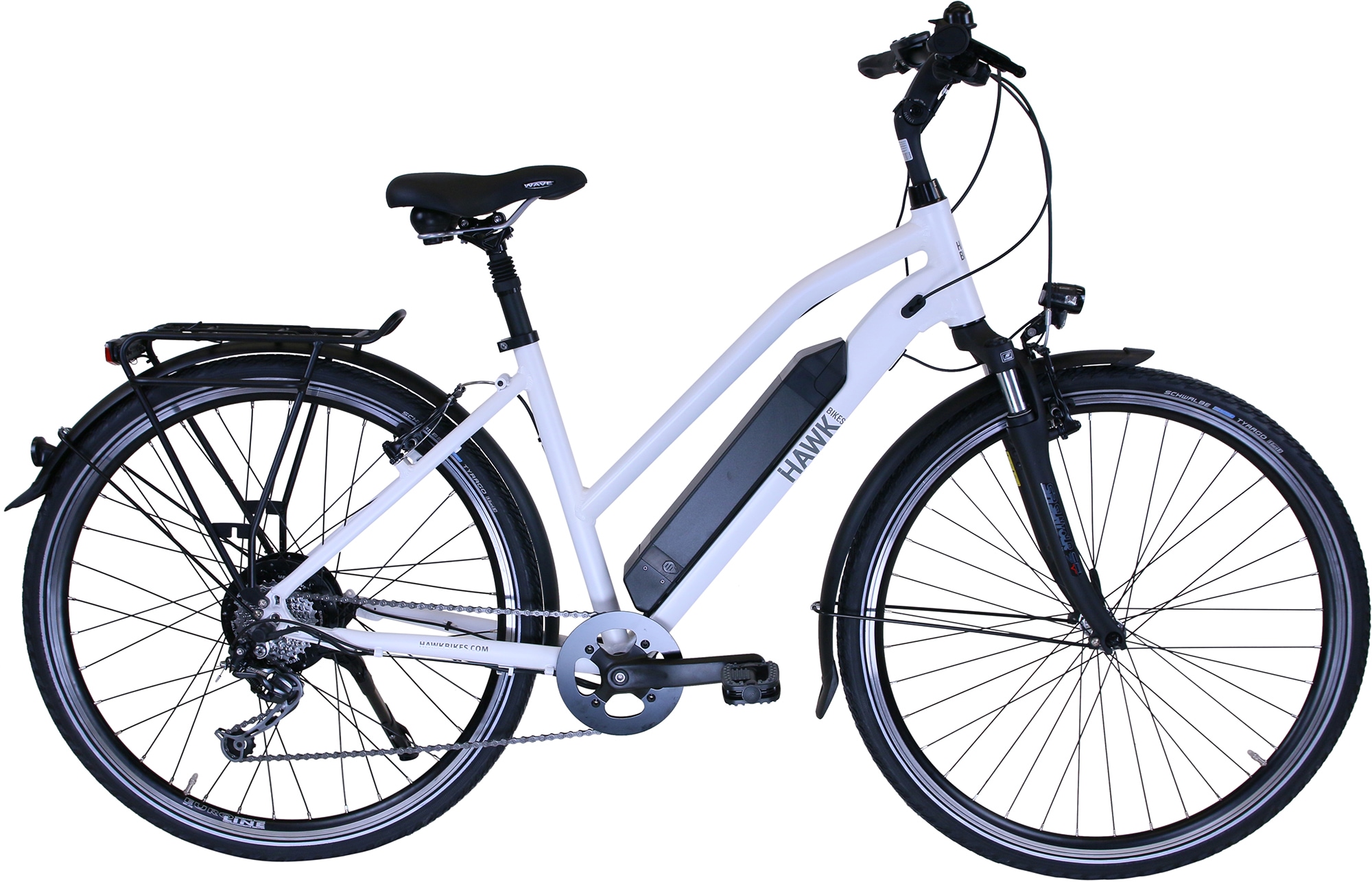 Bild von HAWK Bikes E-Bike »HAWK«, 8 Gang, microSHIFT, Microshift, Heckmotor 250 W