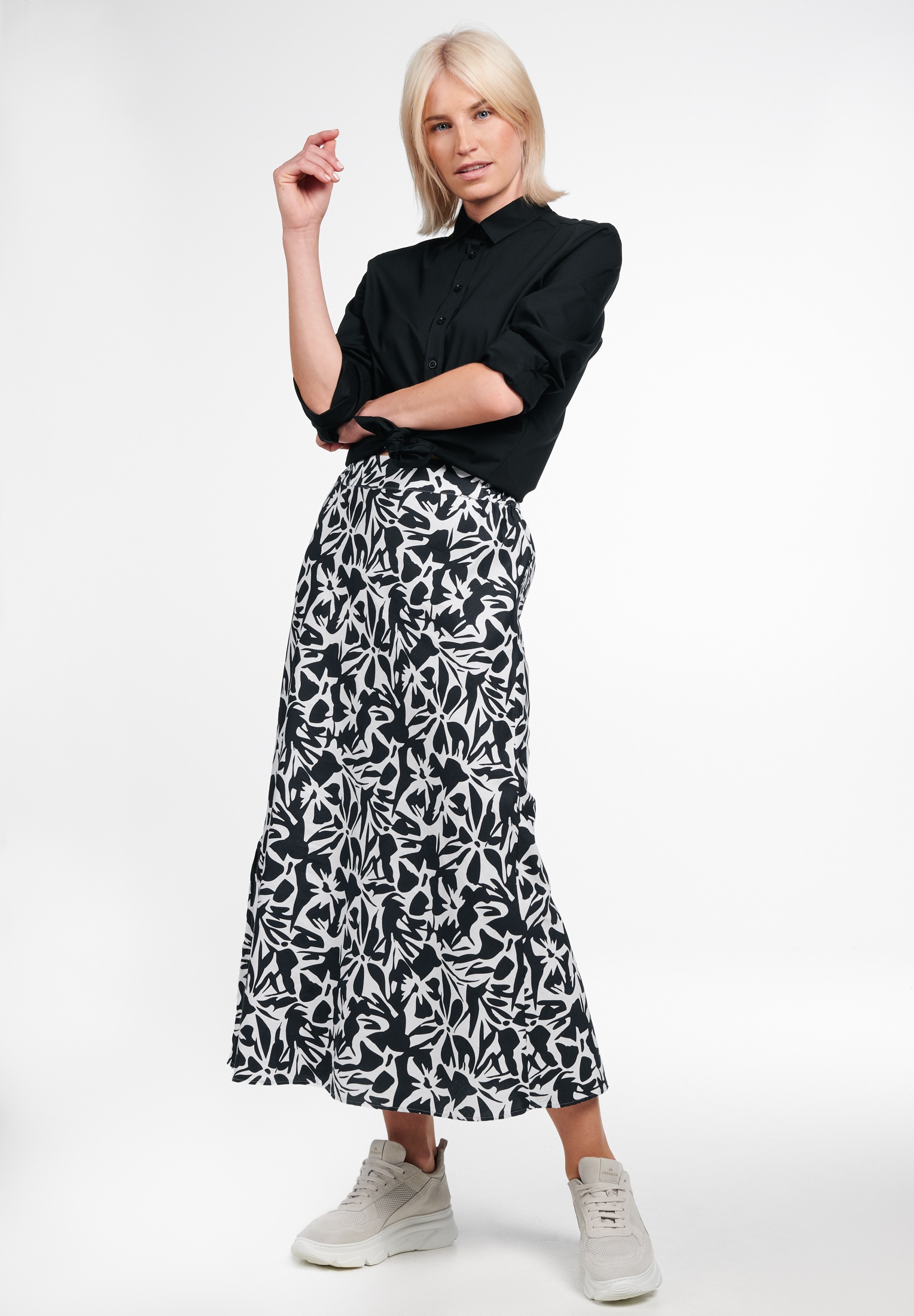 ETERNA A-Linien-Rock schwarz 36 36 Ausgestellte Form