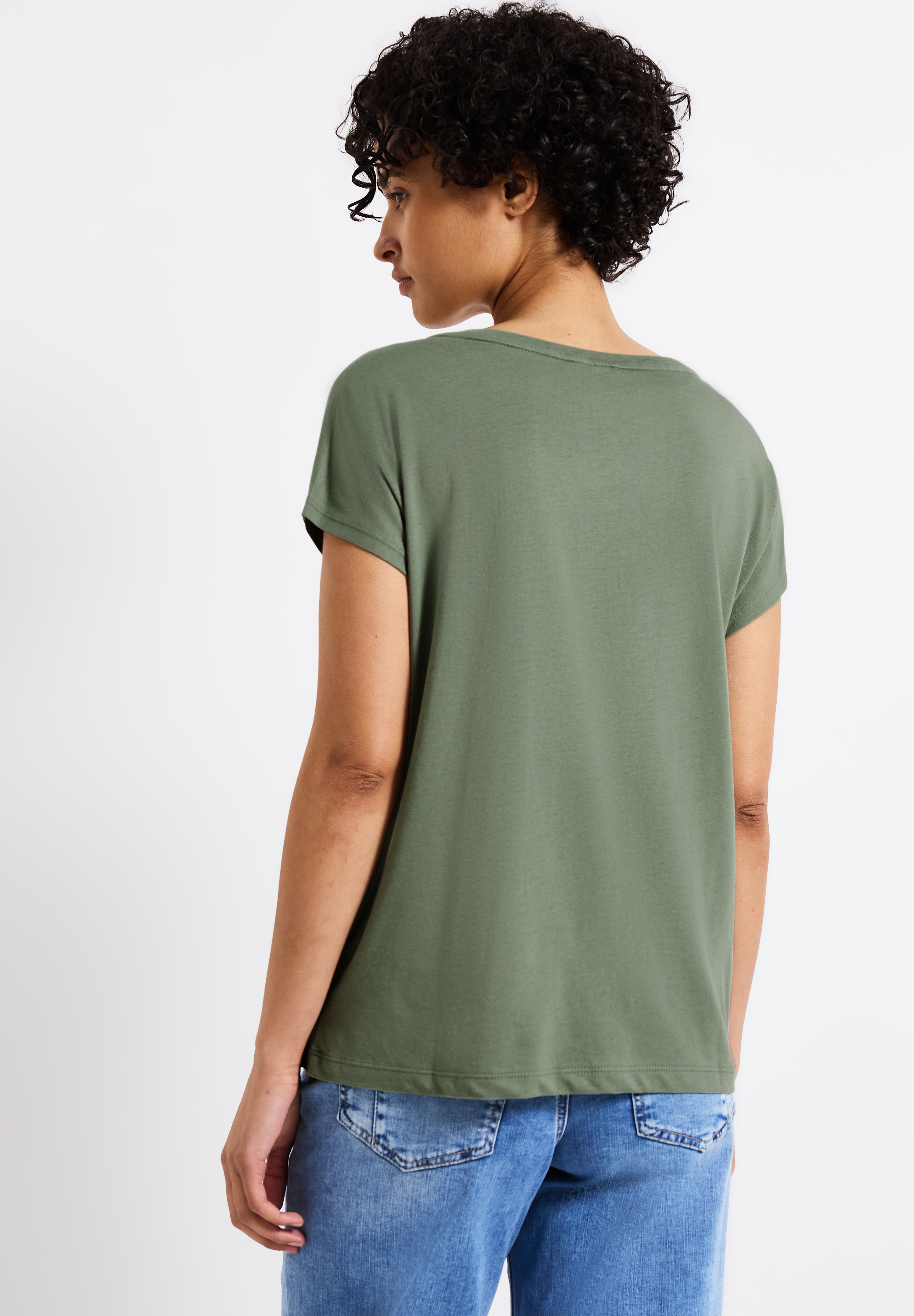 STREET ONE Shirttop mit Schriftzug