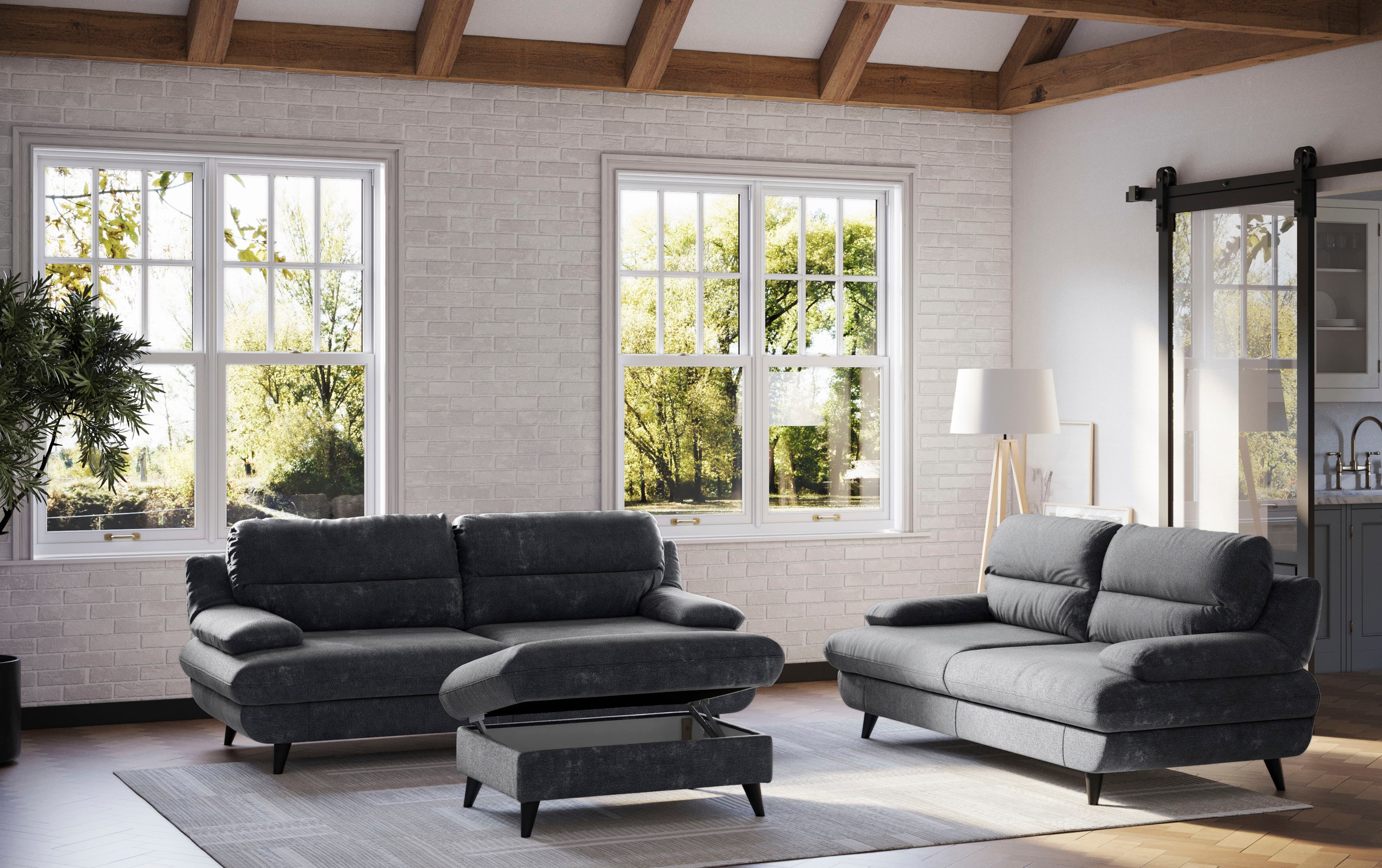 COTTA 2,5-Sitzer Zeitloses Design