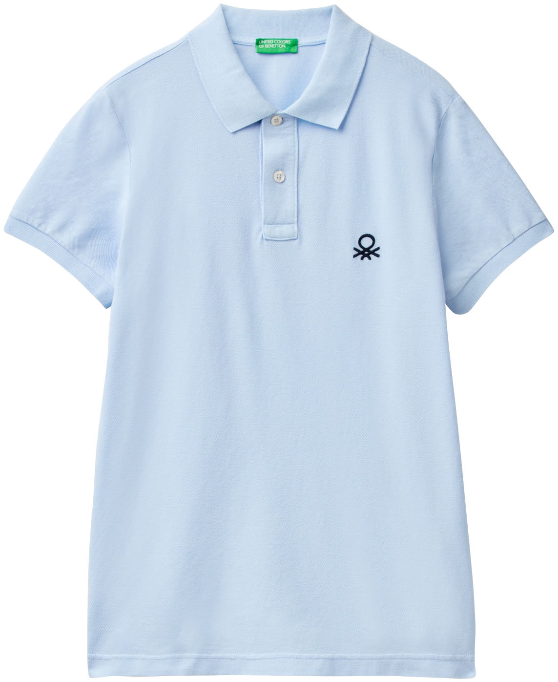 United Colors of Benetton Poloshirt, mit großem Label-Badge