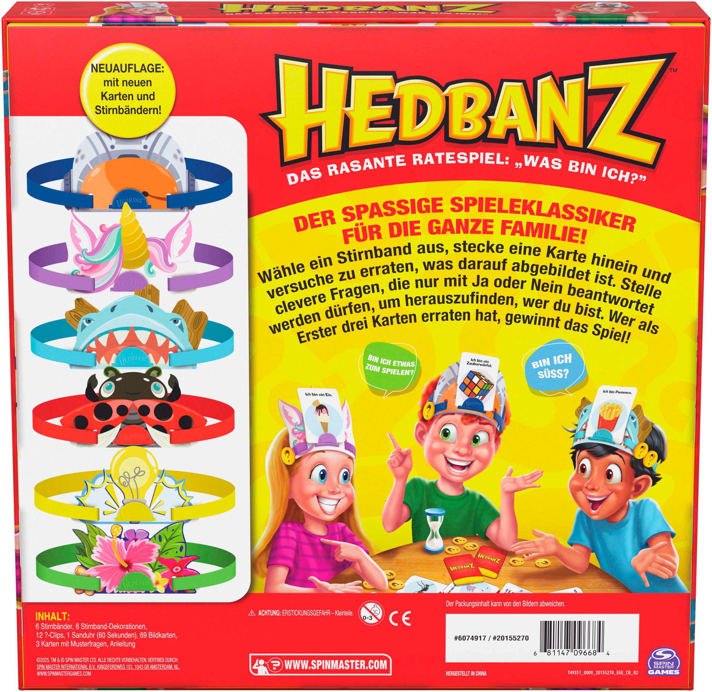 Spin Master Spiel »Hedbanz«