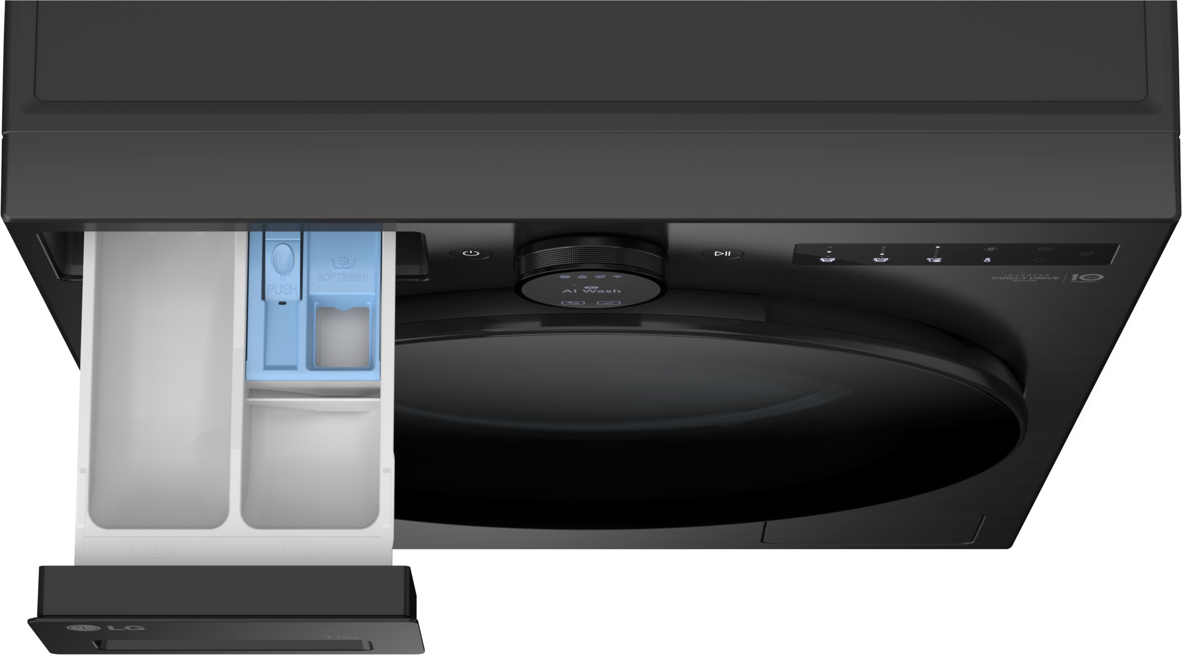 LG Waschmaschine »F4WX801YB« 11 kg 1400 U/min digitales Touchdisplay