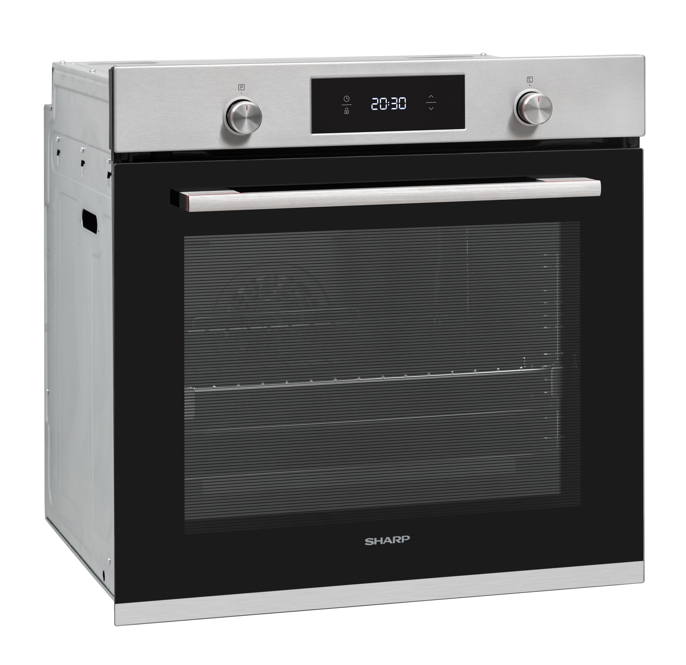 Sharp Einbaubackofen  »K-70P19INH-EU«, mit Vollauszug, SoftClosing