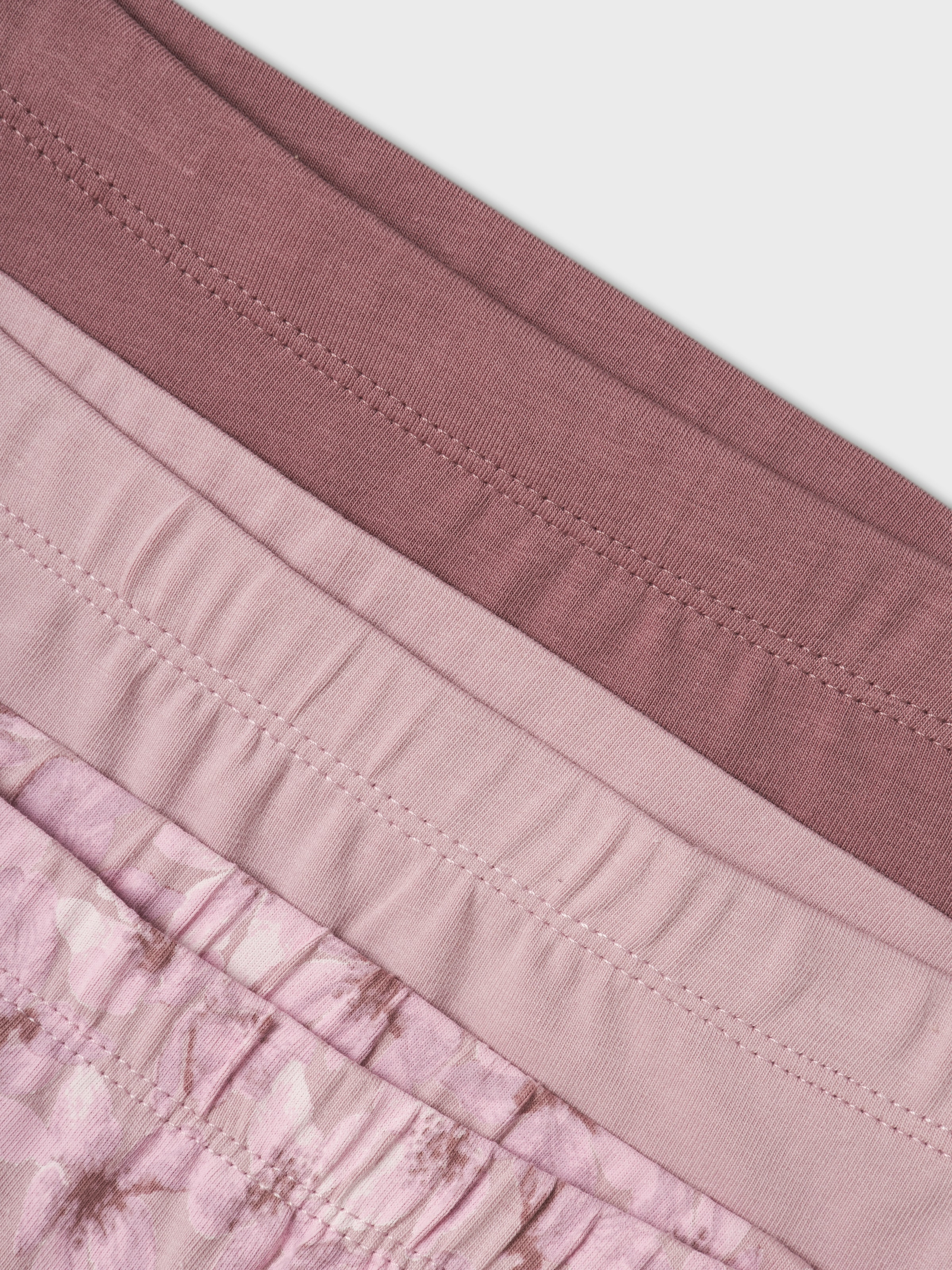 Name It Boxershorts »NMFTIGHTS 3P MAUVE FLOWER NOOS«, (Packung, 3 St.)