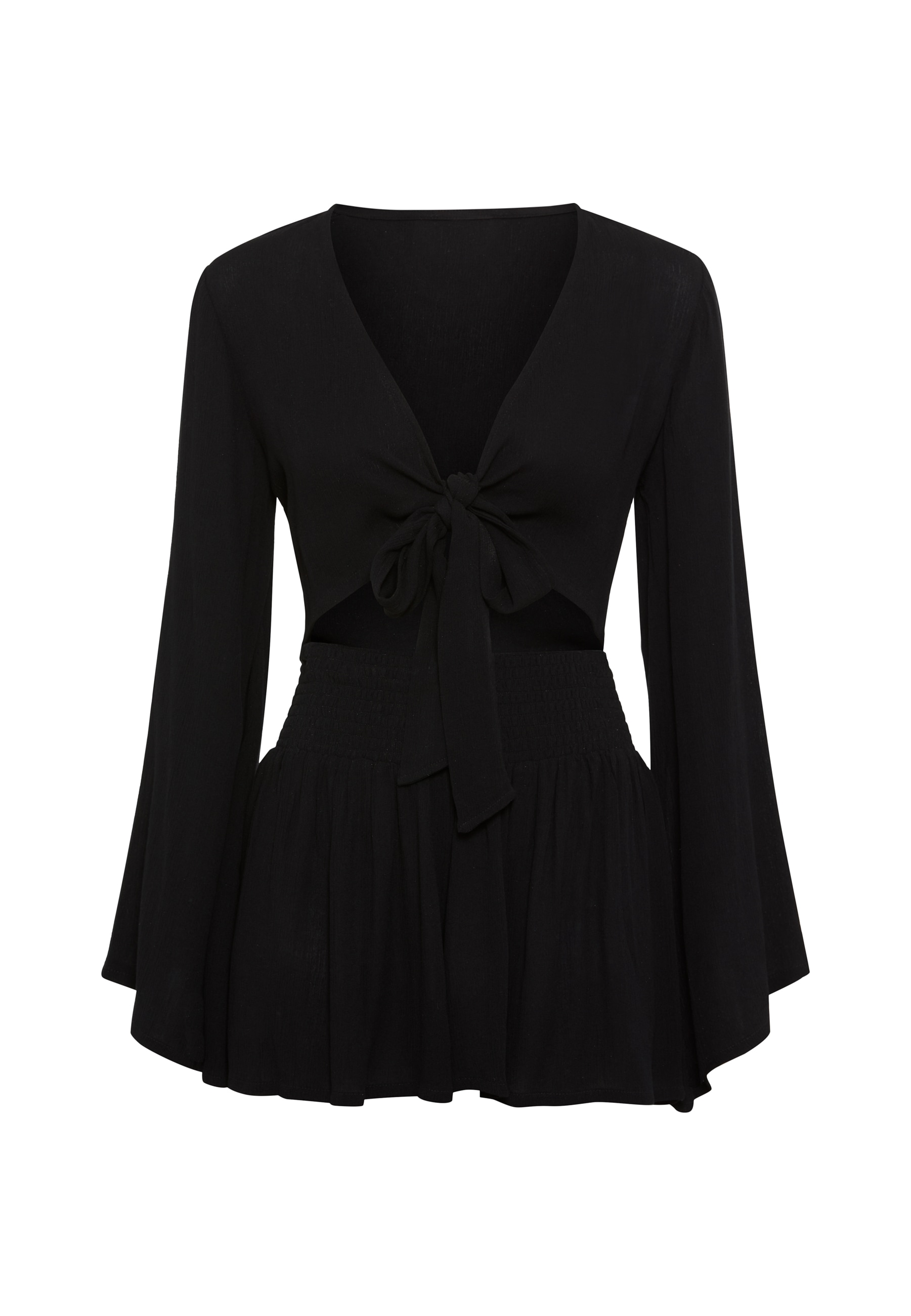 LSCN by LASCANA Crepebluse Set,  und Shorts