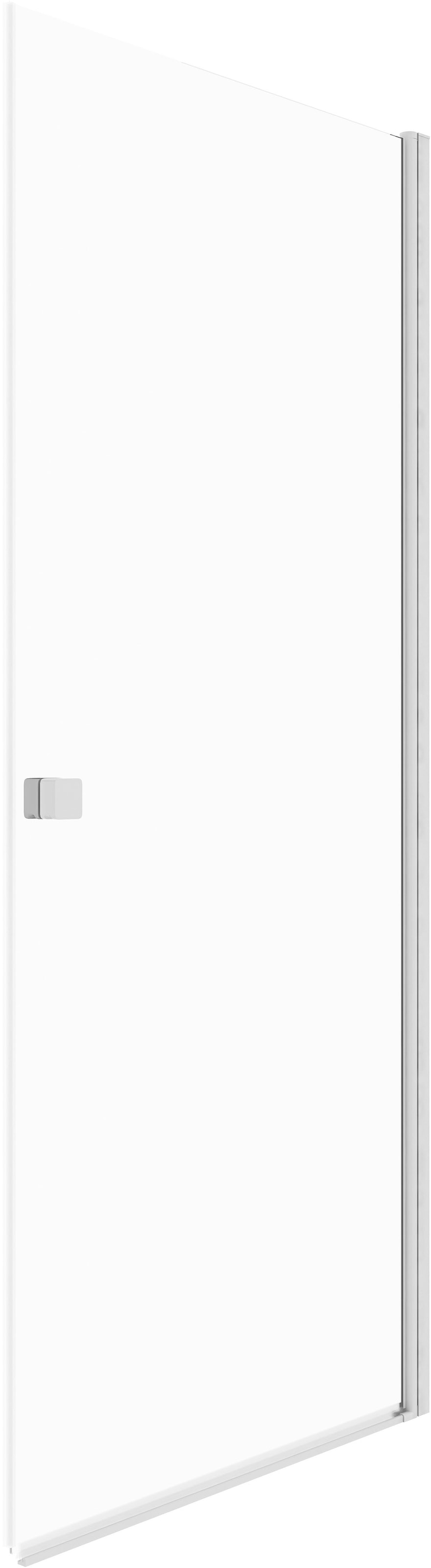 Marwell Dusch-Drehtür »YORK II« seitenverkehrt aufbaubar, hochwertige Aluminiumprofile