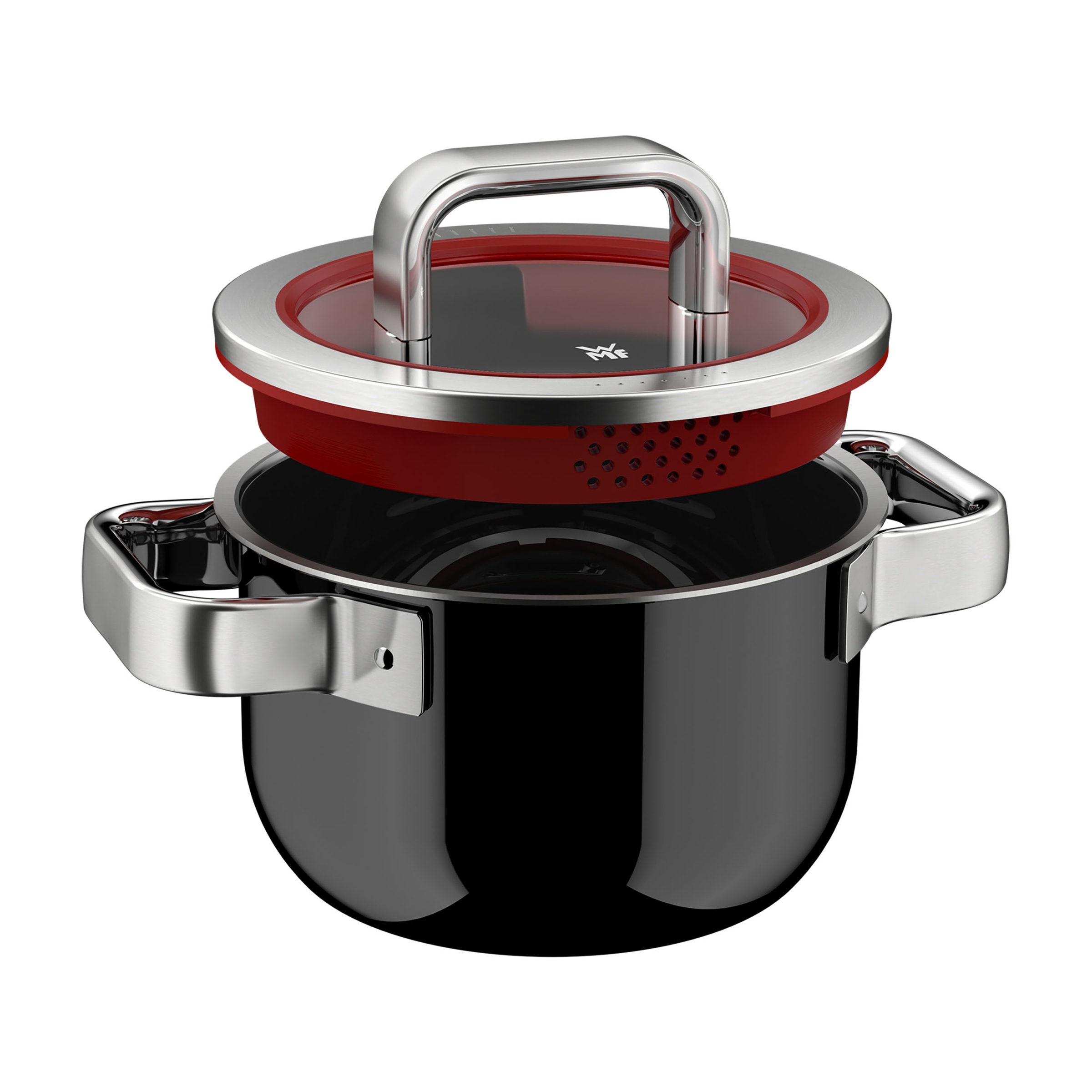 WMF Kochtopf »Fusiontec Function Pro« 1 tlg. tlg. Edelstahl   Glas günstig online kaufen