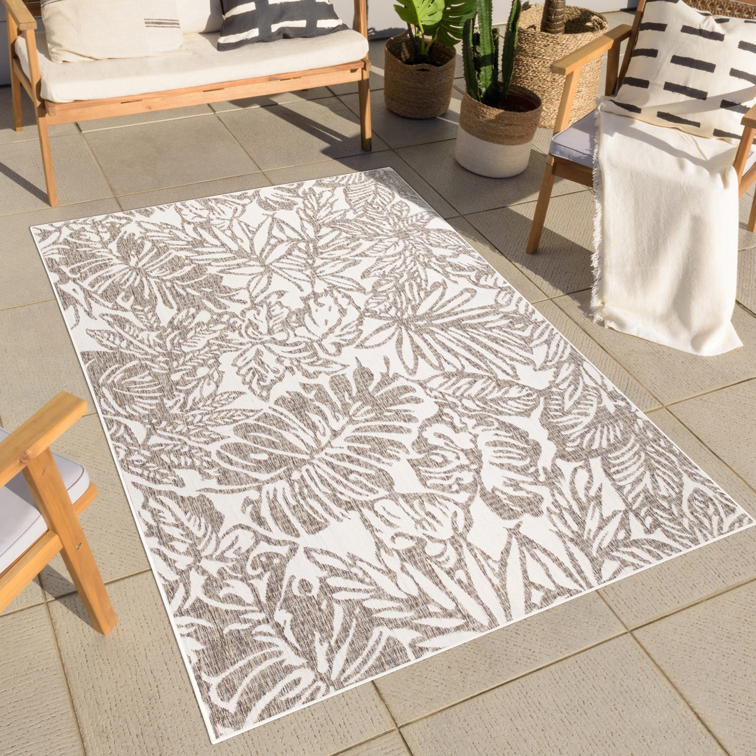 Carpet City Outdoorteppich »Outdoor 469«, rechteckig, 5 mm Höhe, Läufer, UV günstig online kaufen