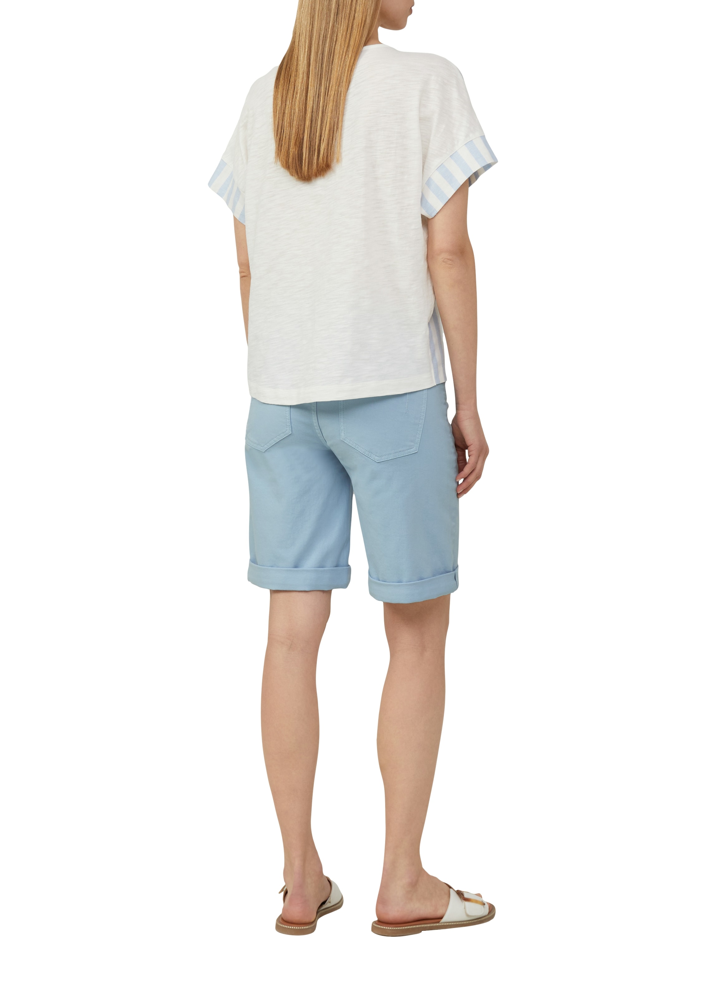 s.Oliver T-Shirt, mit Streifen Muster