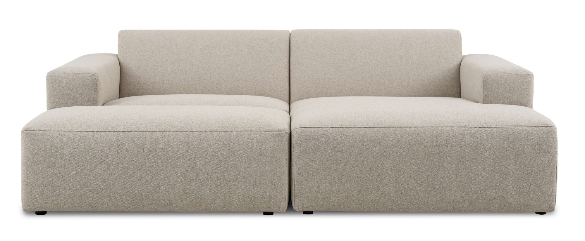 INOSIGN Ecksofa »Koa,228cm, L-Form, Modulsofa, Webstoff, Cord, Struktur, Ch günstig online kaufen