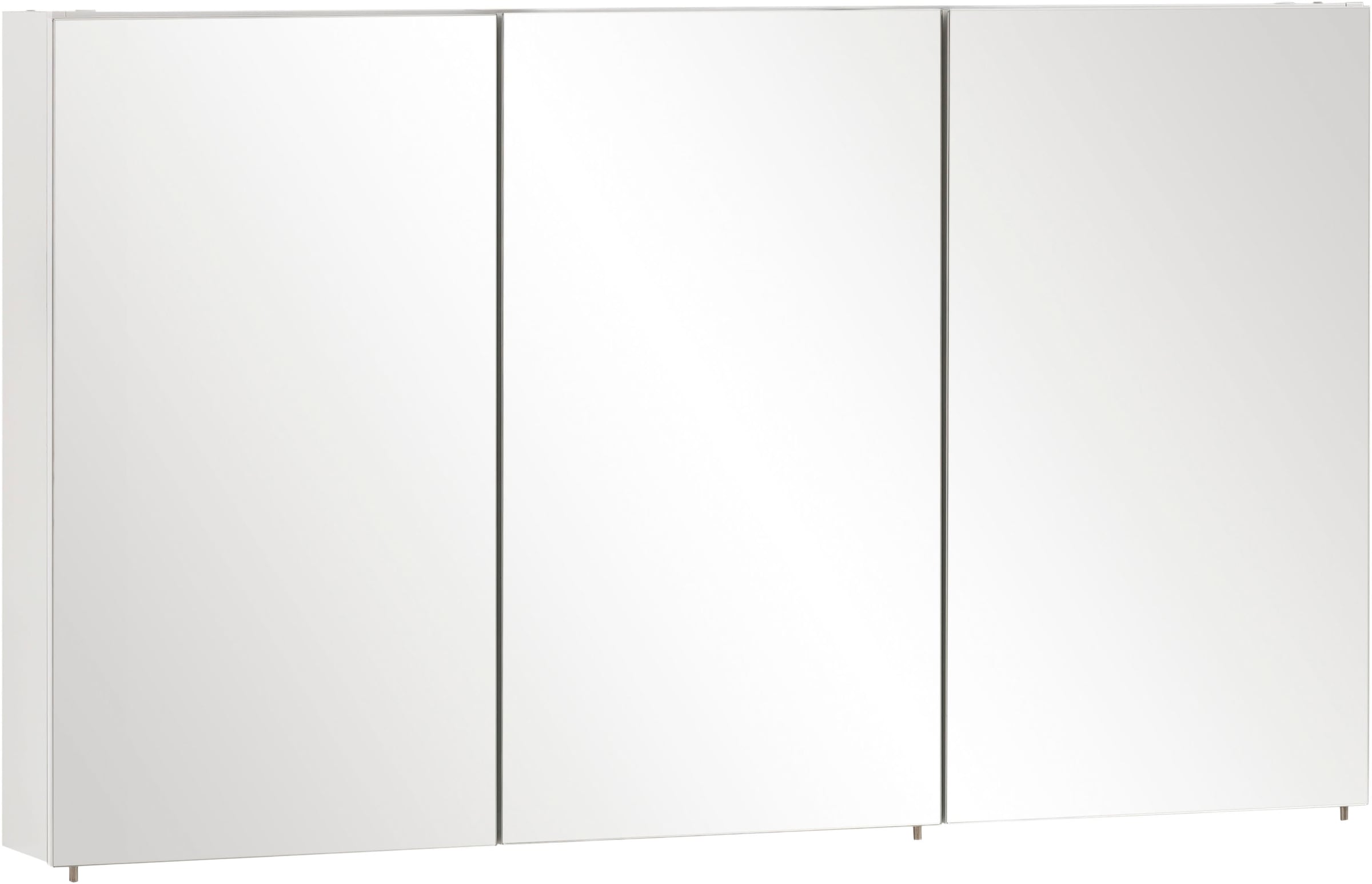 Schildmeyer Spiegelschrank »Basic, Spiegelschrank, Made in Germany, B: 120 cm« Solide Verarbeitung - Dieses Produkt ist in Deutschland gefertigt