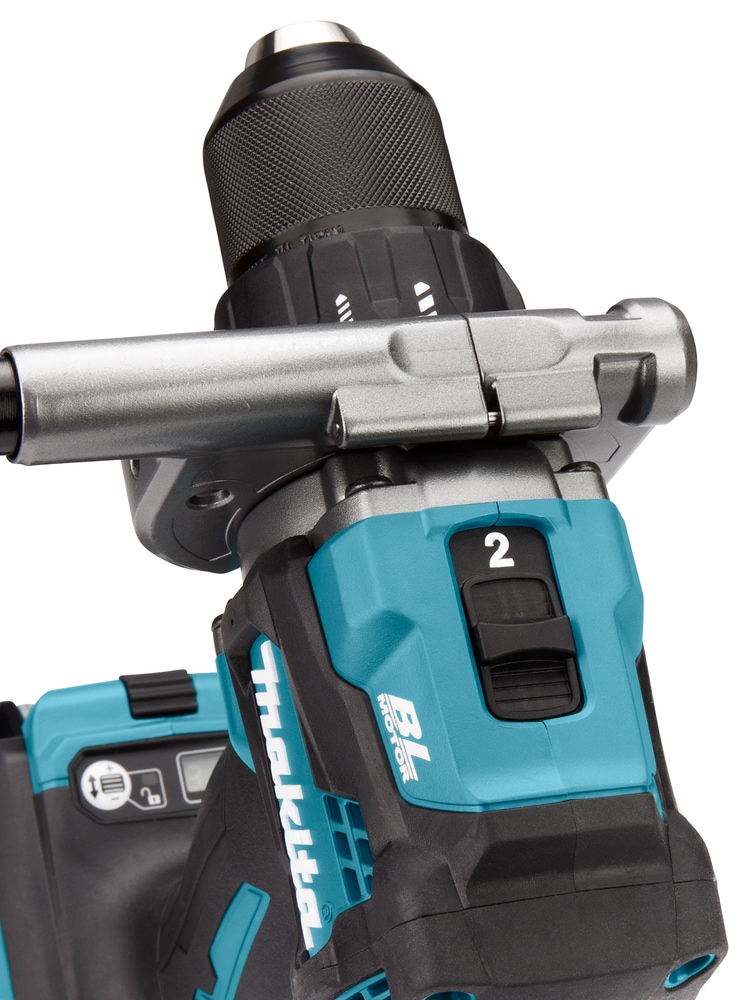 Makita Akku-Bohrschrauber »»DF001GD201««, (XGT, 40V max., 140 Nm, 0-2.600 min-1), Inkl. MAKPAC Größe 3, Schnellladegerät DC40RA und 2x BL4025 Akkus