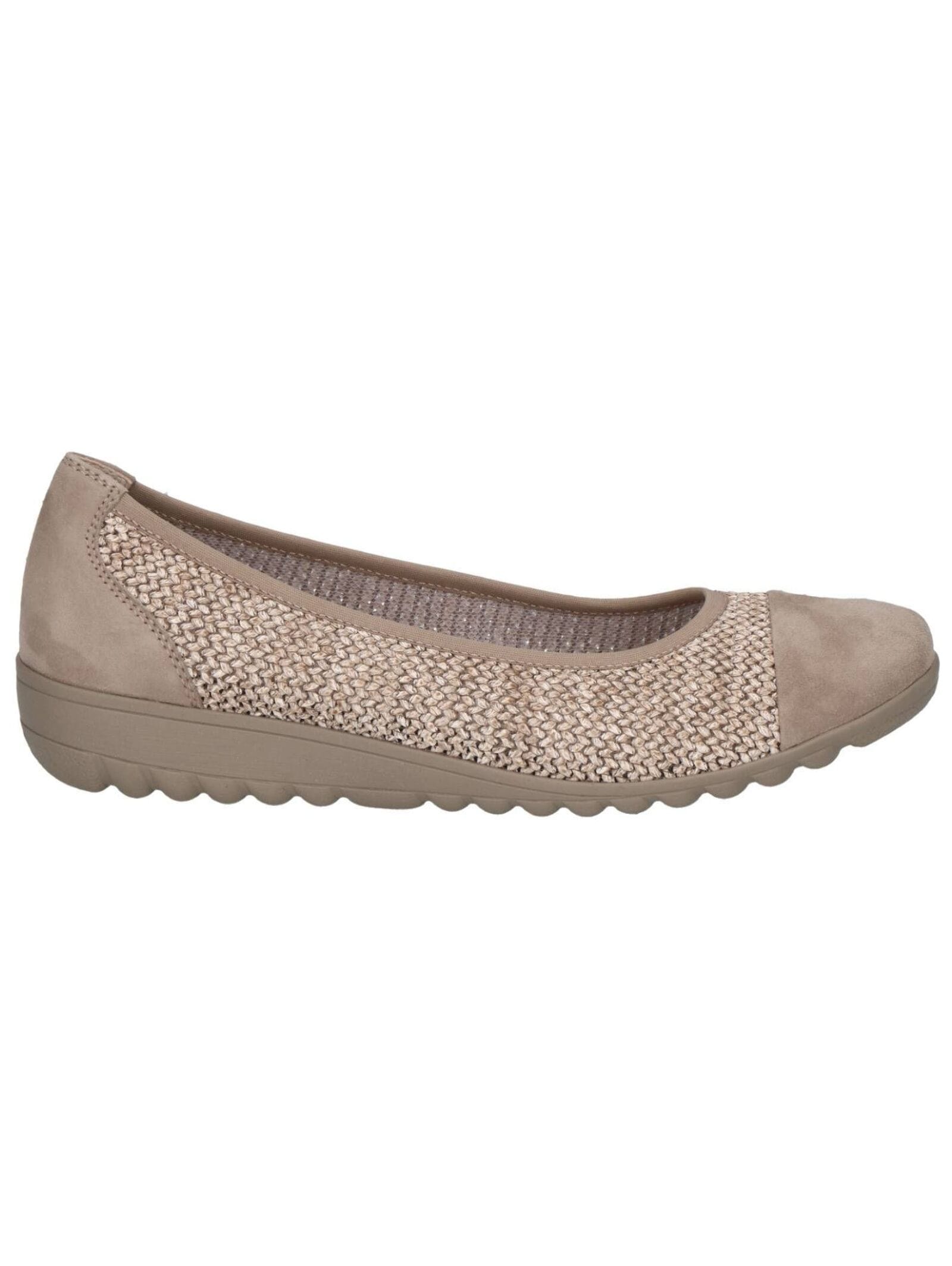 Caprice Ballerina »Caprice Ballerinas Leder/Textil«