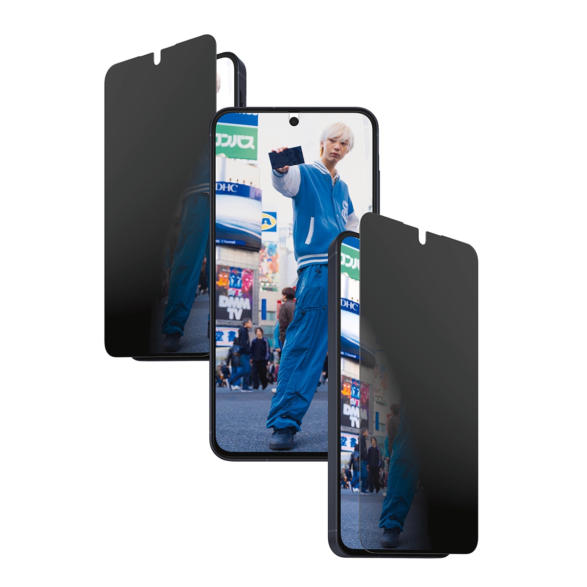 CARE by PanzerGlass Displayschutzglas »Ultra-Wide Fit 2-Way Privacy Screen Protector« für Samsung Galaxy A57 Displayschutzfolie, Schutzfolie, Bildschirmschutz, kratz- & stoßfest