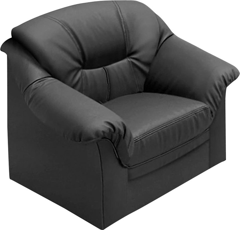 DOMO collection Sessel »Montana Kunstleder-Bezug, zeitlos und elegant« günstig online kaufen