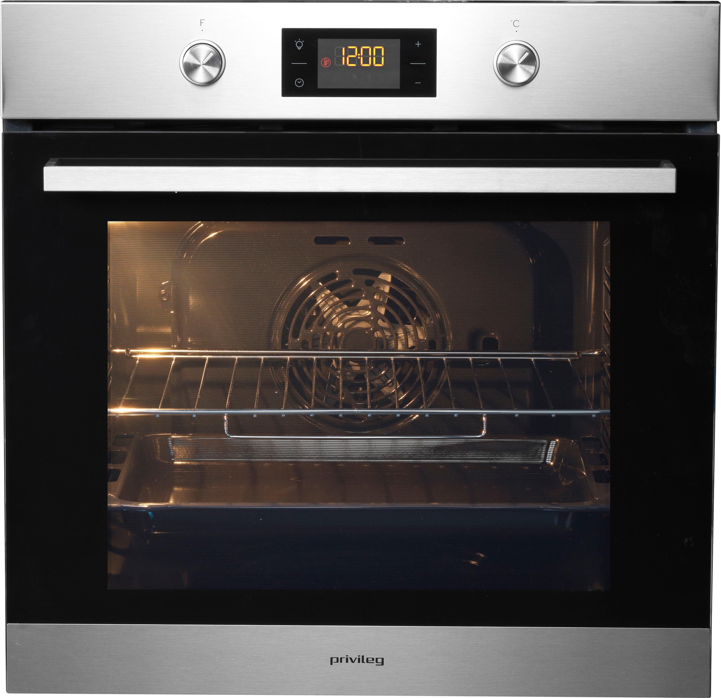 Privileg Backofen-Set »BAKO Turn&Cook 200«, PBWR6 OH5V IN, Hydrolyse, touchControl