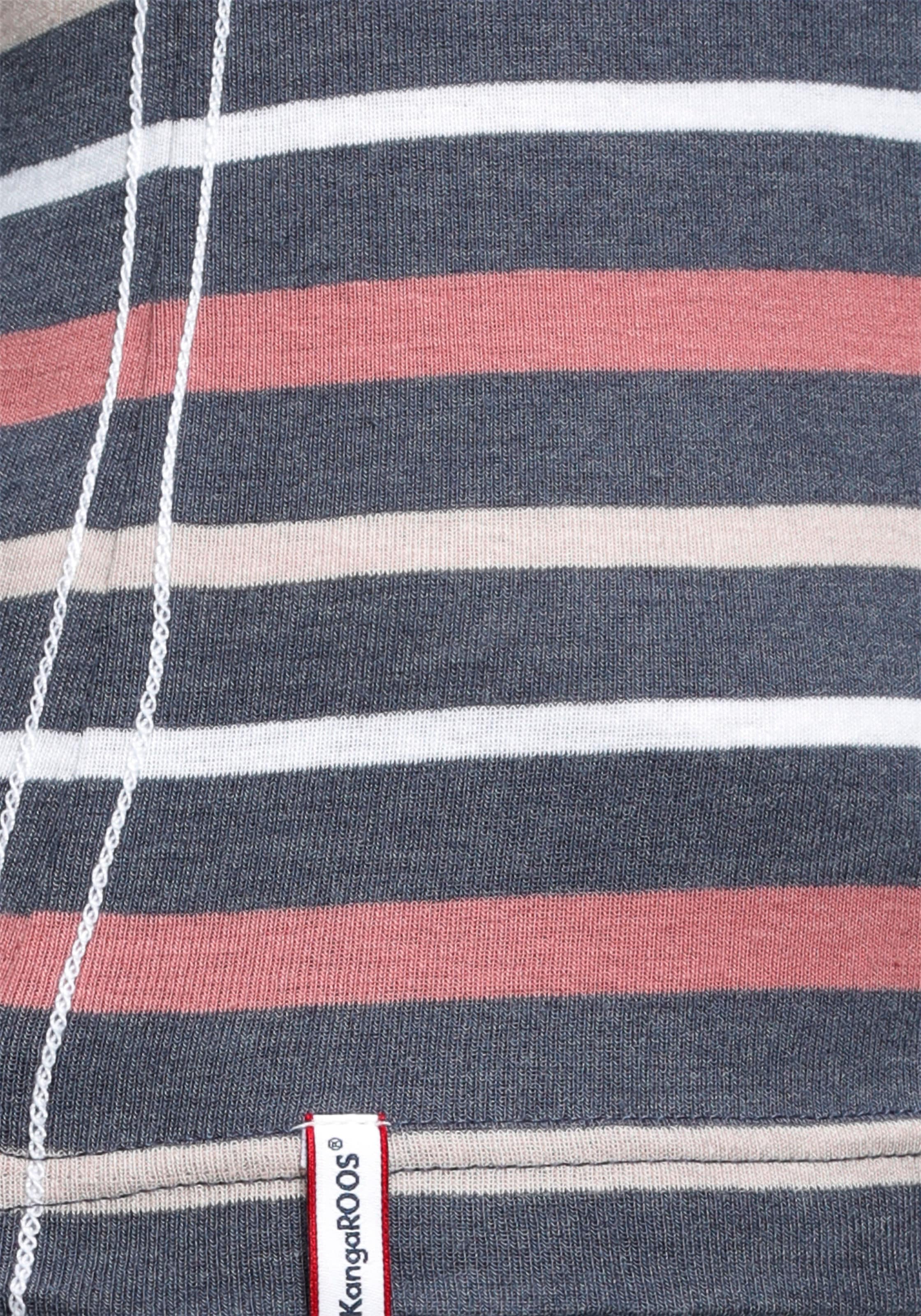 KangaROOS T-Shirt kurzärmelig,  sehr figurbetont,  aus Baumwolle und Polyester