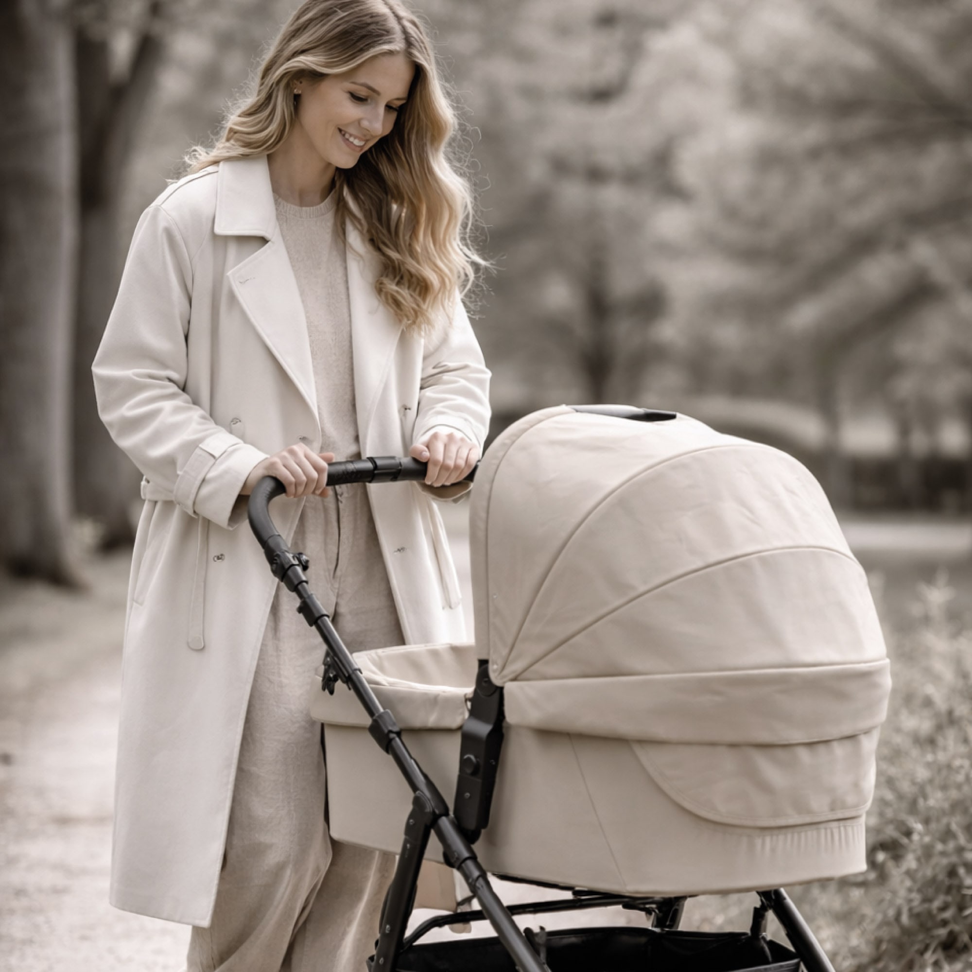 BabyGo Kombi-Kinderwagen »Evolution« 22 kg mit Babywanne, Babyschale, Wickeltasche und Sportsitz